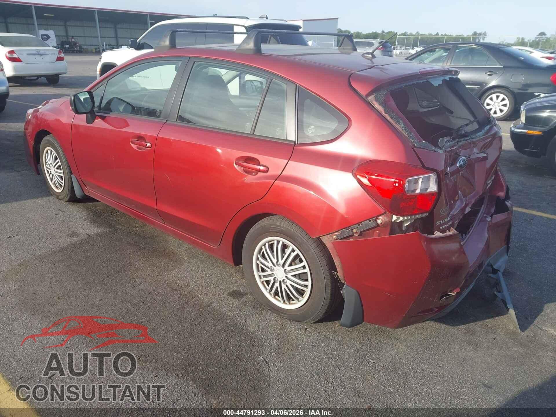 SUBARU IMPREZA 2013 - JS1GPAA62DH813565