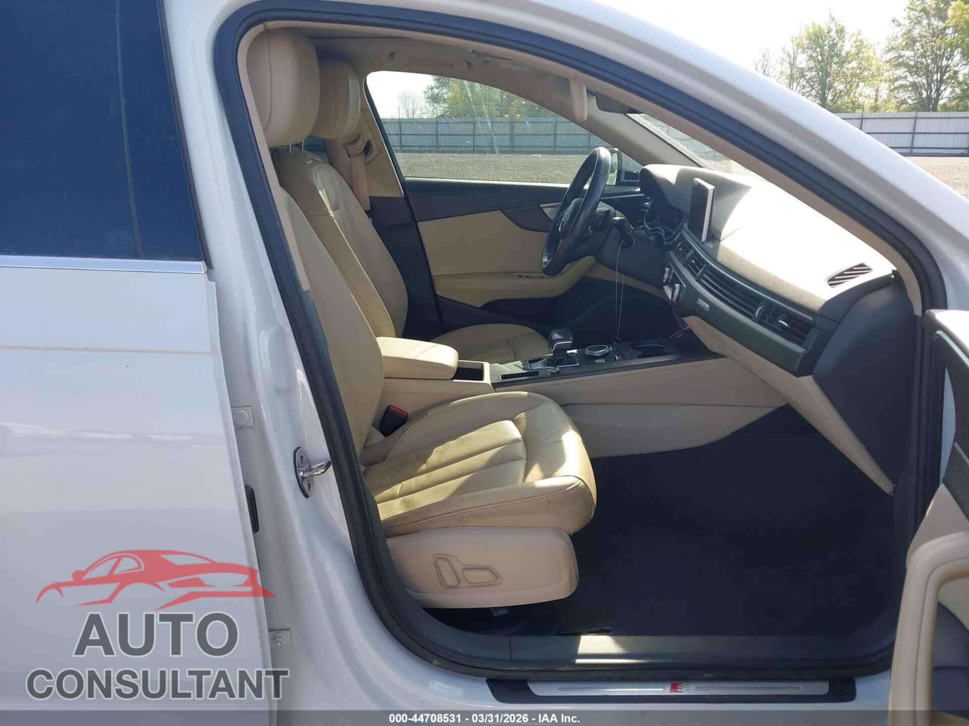 AUDI A4 2019 - WAUENAF44KA066424