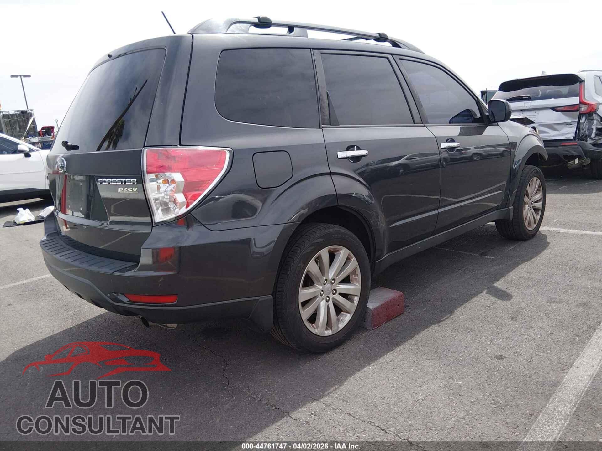 SUBARU FORESTER 2012 - JF2SHADC4CH433033