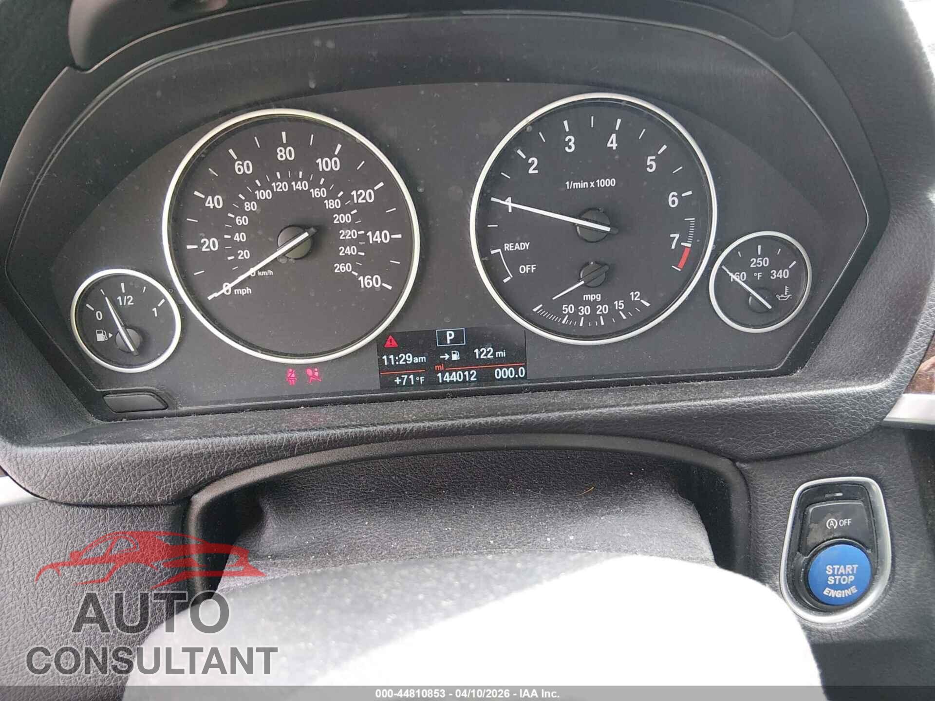 BMW 320I 2016 - WBA8A3C53GK690735
