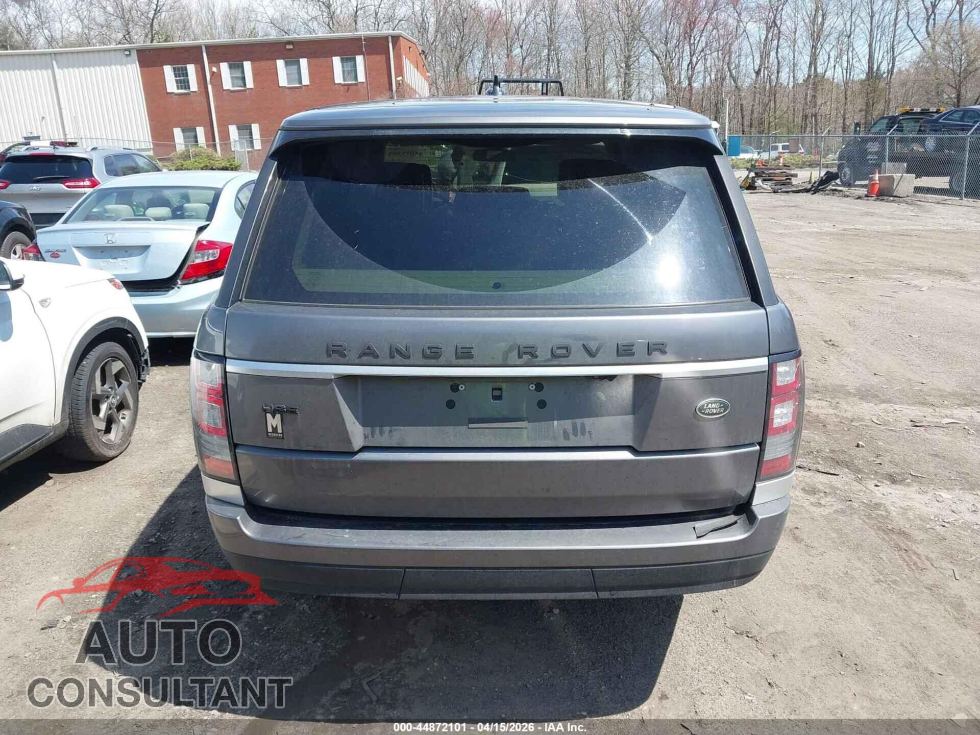 LAND ROVER RANGE ROVER 2016 - SALGS2VF2GA270989