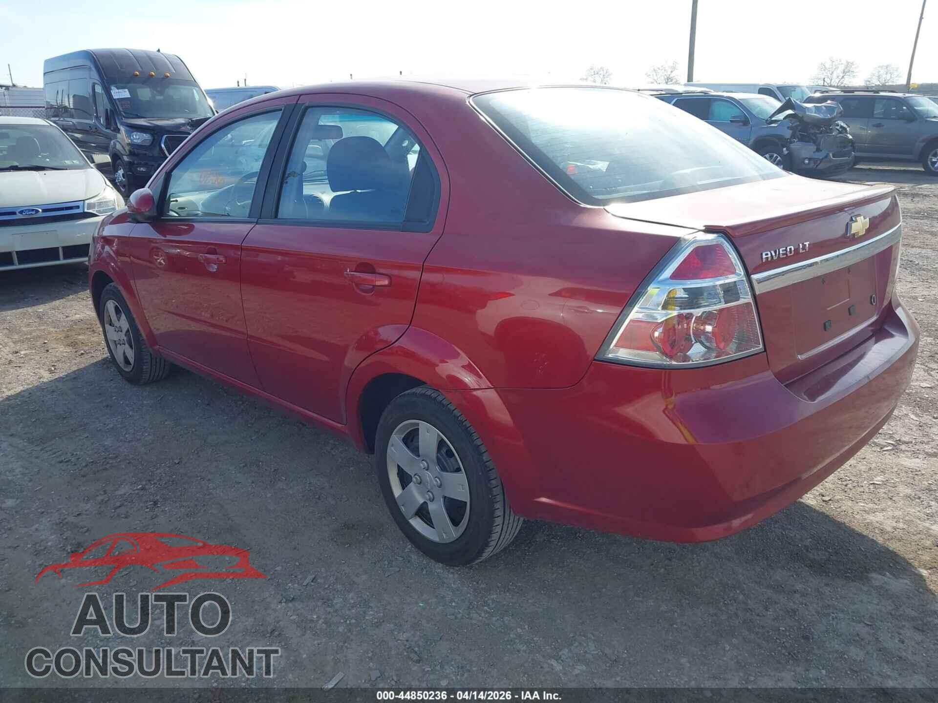 CHEVROLET AVEO 2011 - KL1TD5DEXBB242748