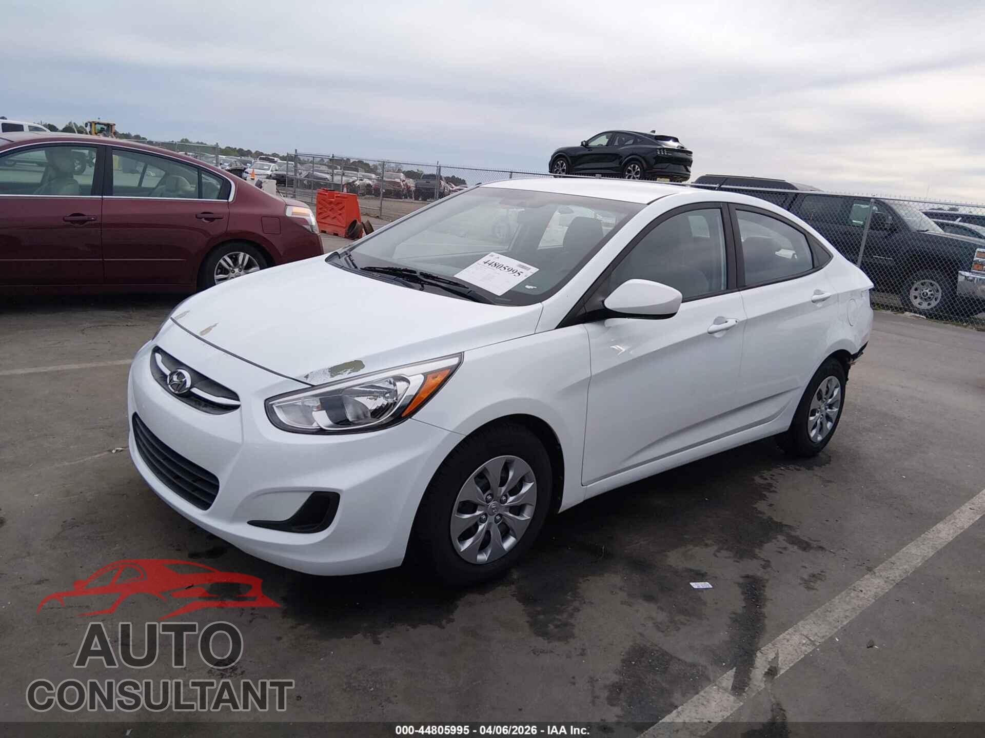 HYUNDAI ACCENT 2016 - KMHCT4AE1GU136528