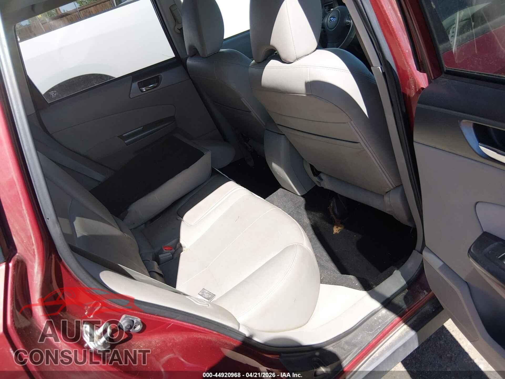 SUBARU FORESTER 2012 - JF2SHAFC7CH411718