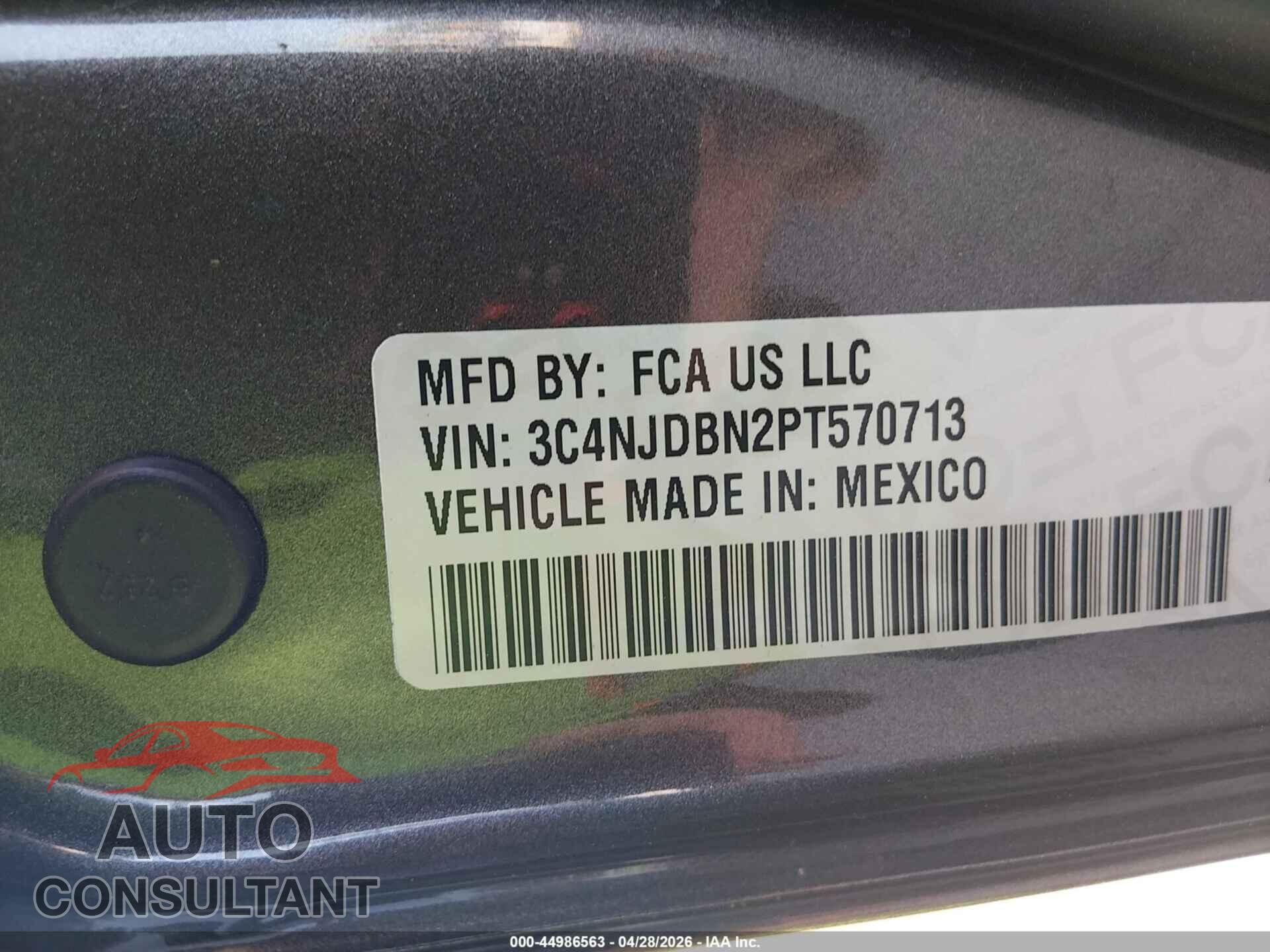 JEEP COMPASS 2023 - 3C4NJDBN2PT570713
