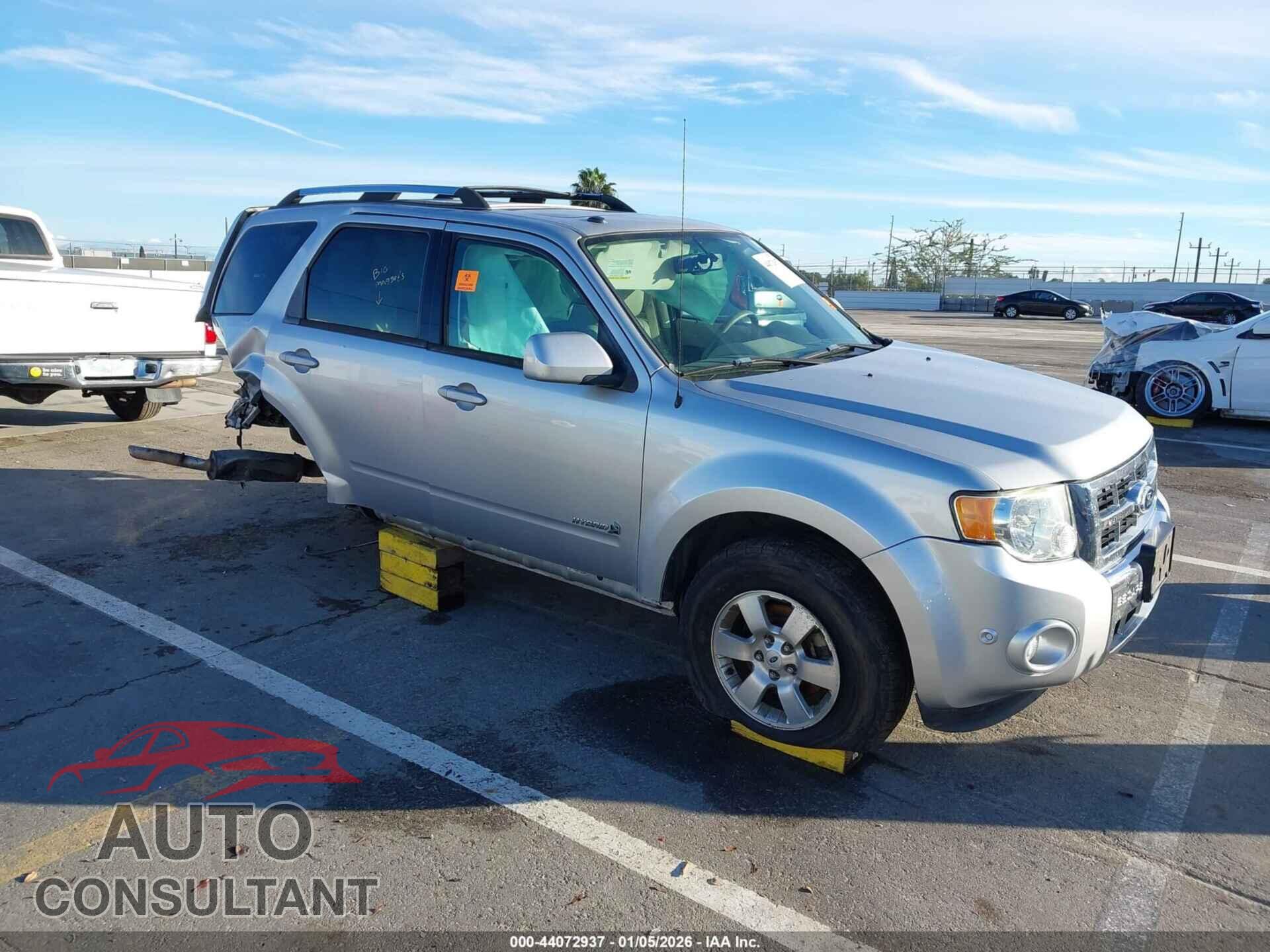 FORD ESCAPE HYBRID 2010 - 1FMCU4K38AKC69204