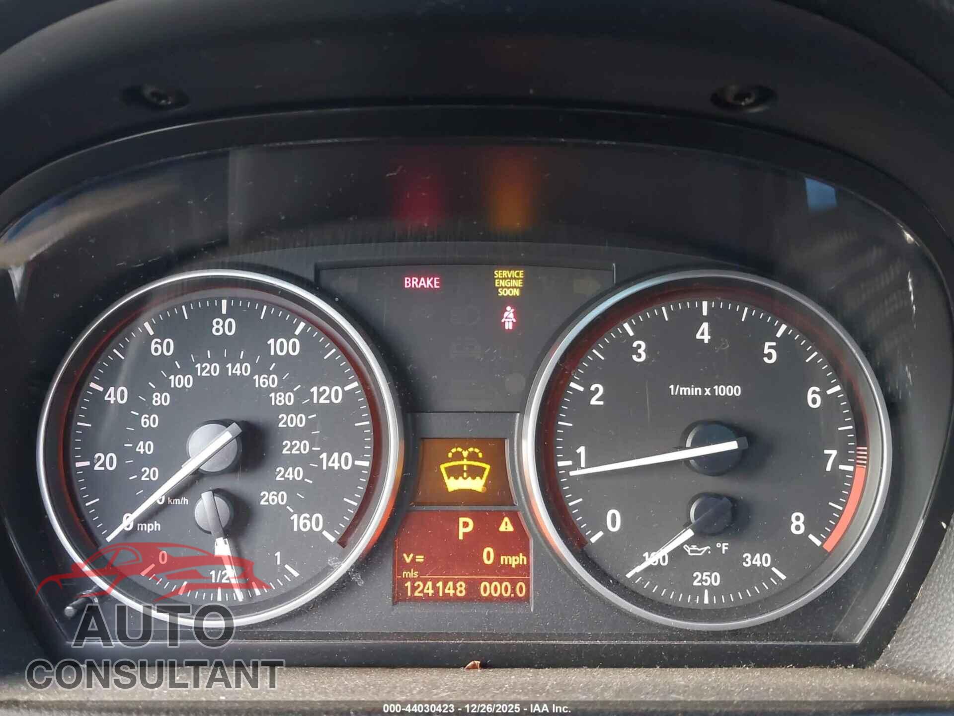 BMW 335I 2013 - WBAKG7C53DJ437542