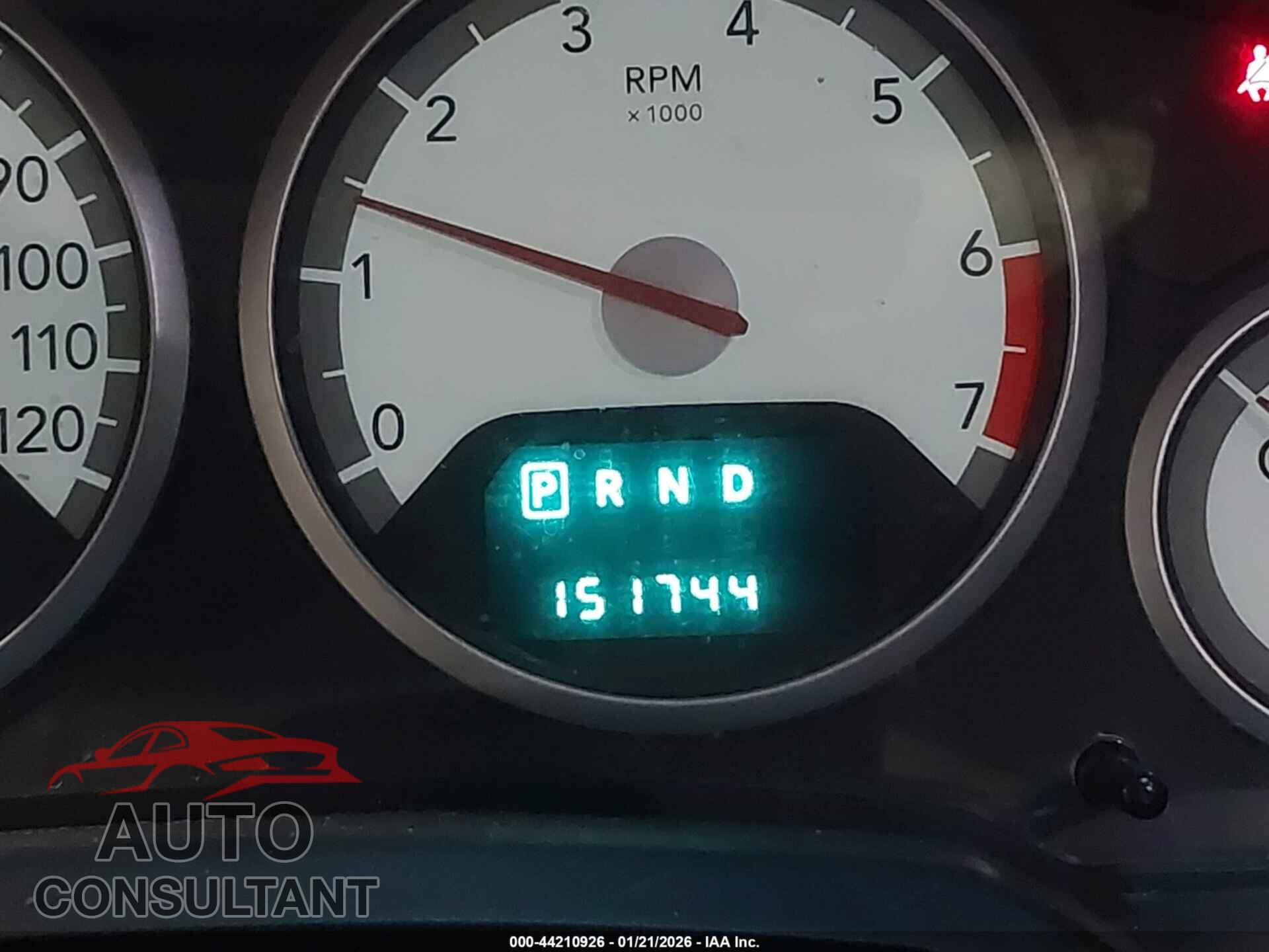 DODGE GRAND CARAVAN 2010 - 2D4RN5D1XAR402899
