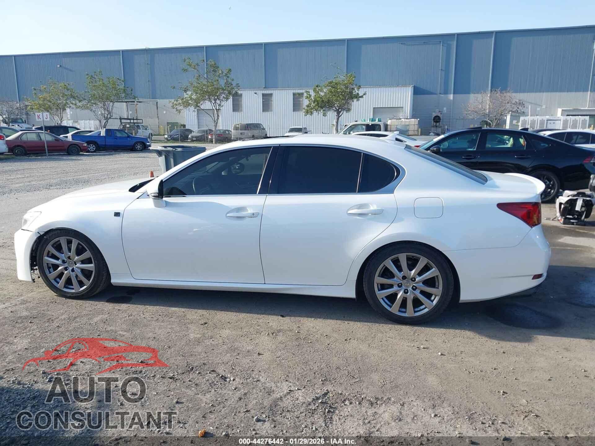 LEXUS GS 350 2013 - JTHBE1BL6D5015536