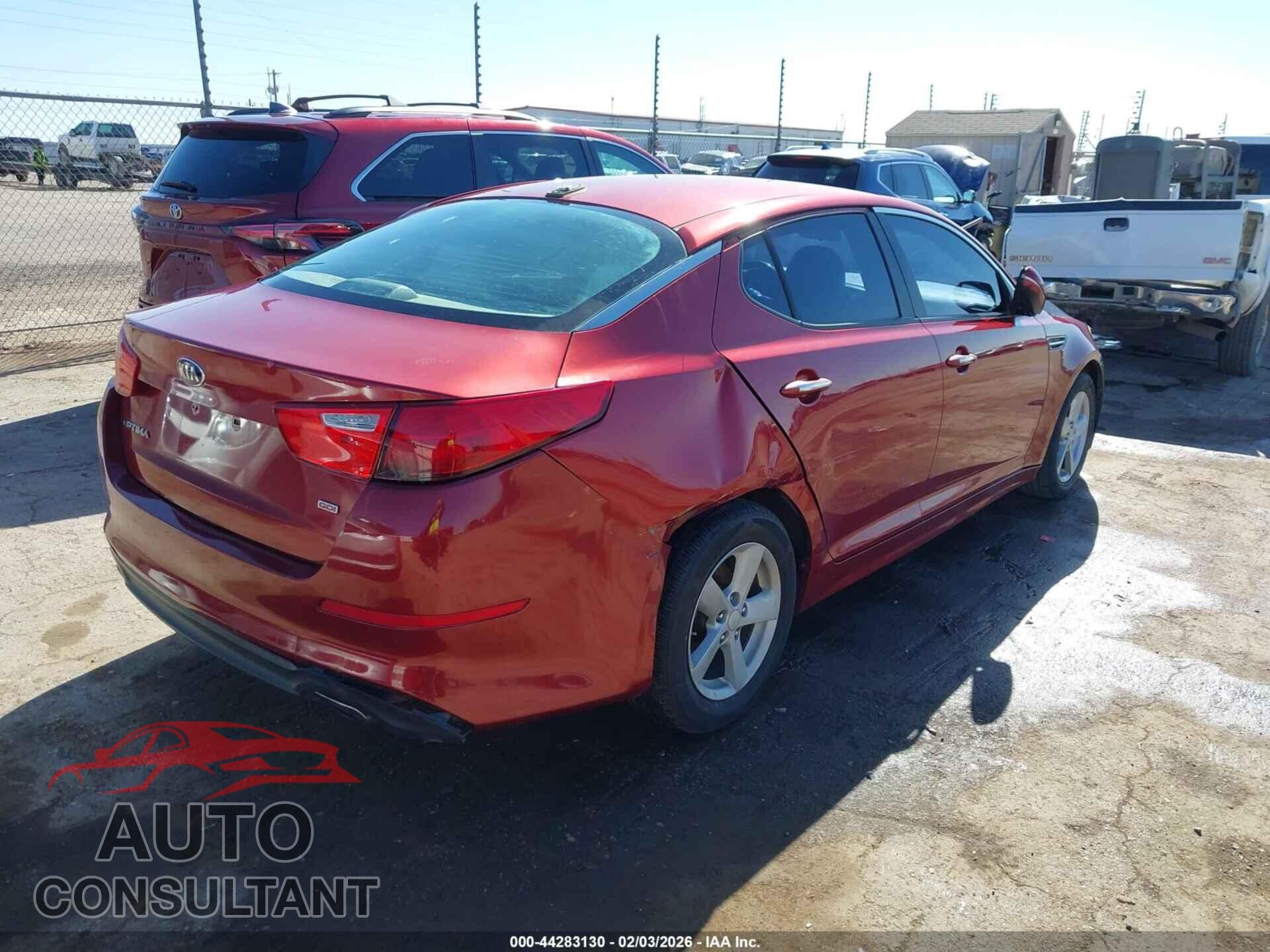 KIA OPTIMA 2015 - 5XXGM4A76FG446828