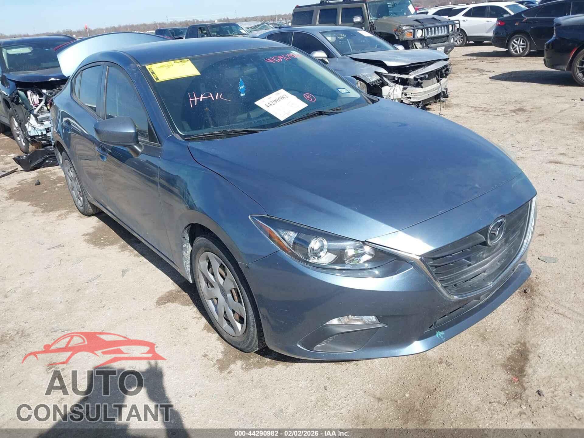MAZDA MAZDA3 2014 - JM1BM1U77E1154331