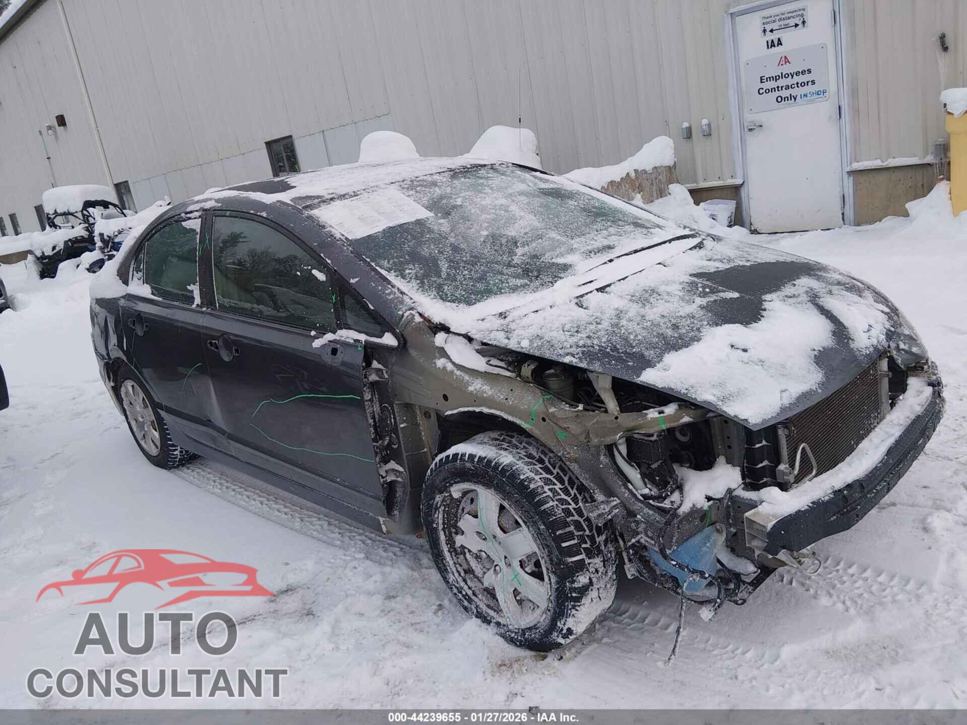 HONDA CIVIC 2010 - 2HGFA1F57AH329437