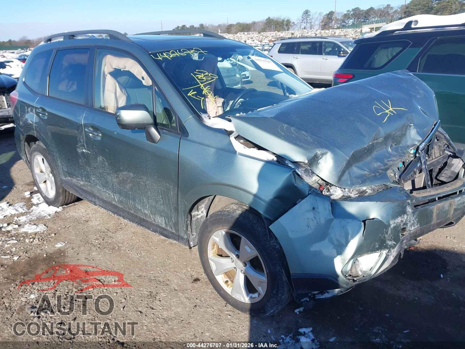 SUBARU FORESTER 2016 - JF2SJAFC4GH446694