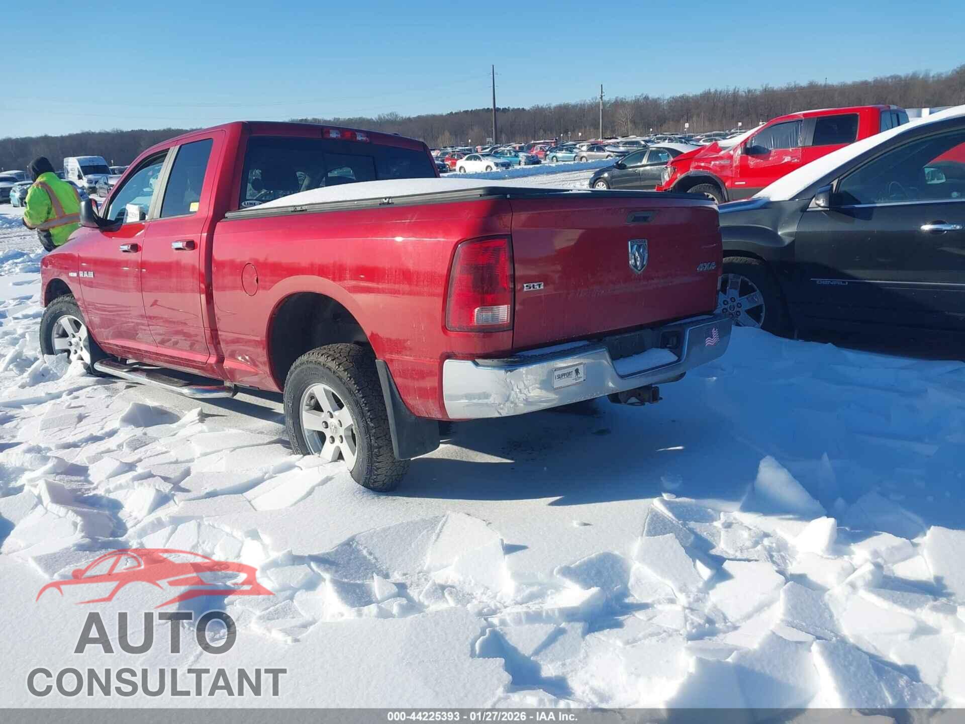 DODGE RAM 1500 2010 - 1D7RV1GT6AS128611