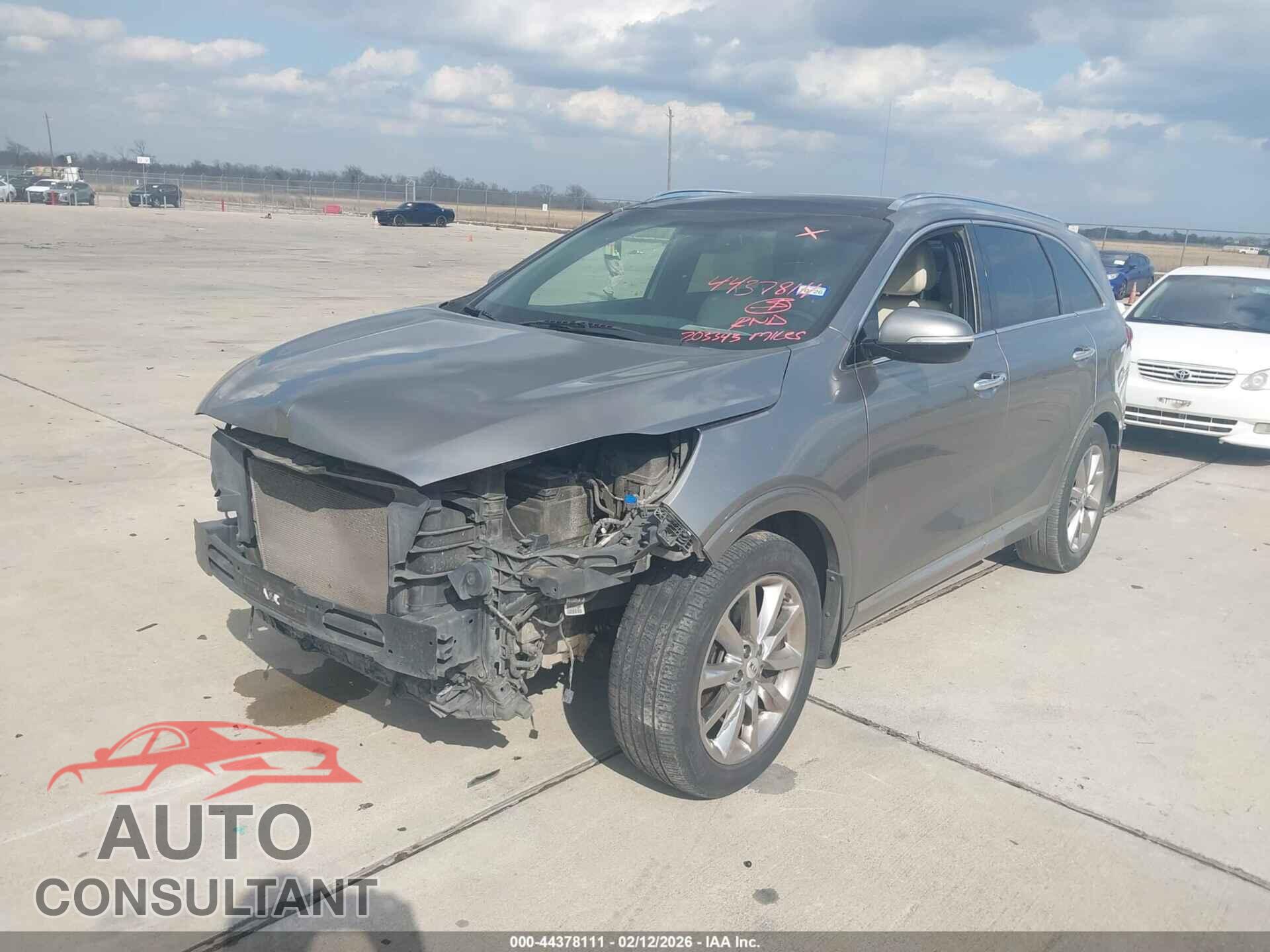 KIA SORENTO 2016 - 5XYPK4A59GG069011