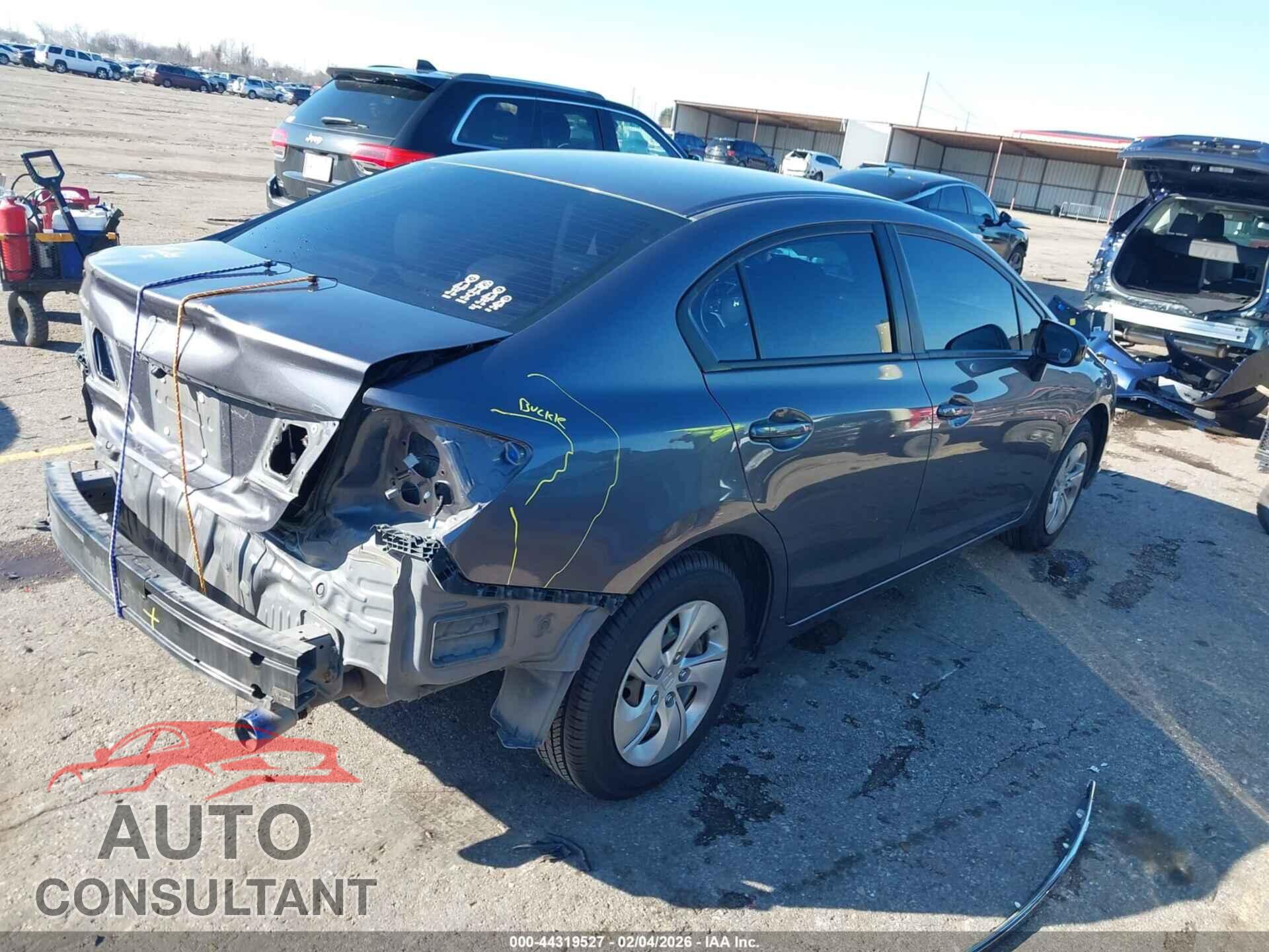 HONDA CIVIC 2015 - 19XFB2F58FE209215
