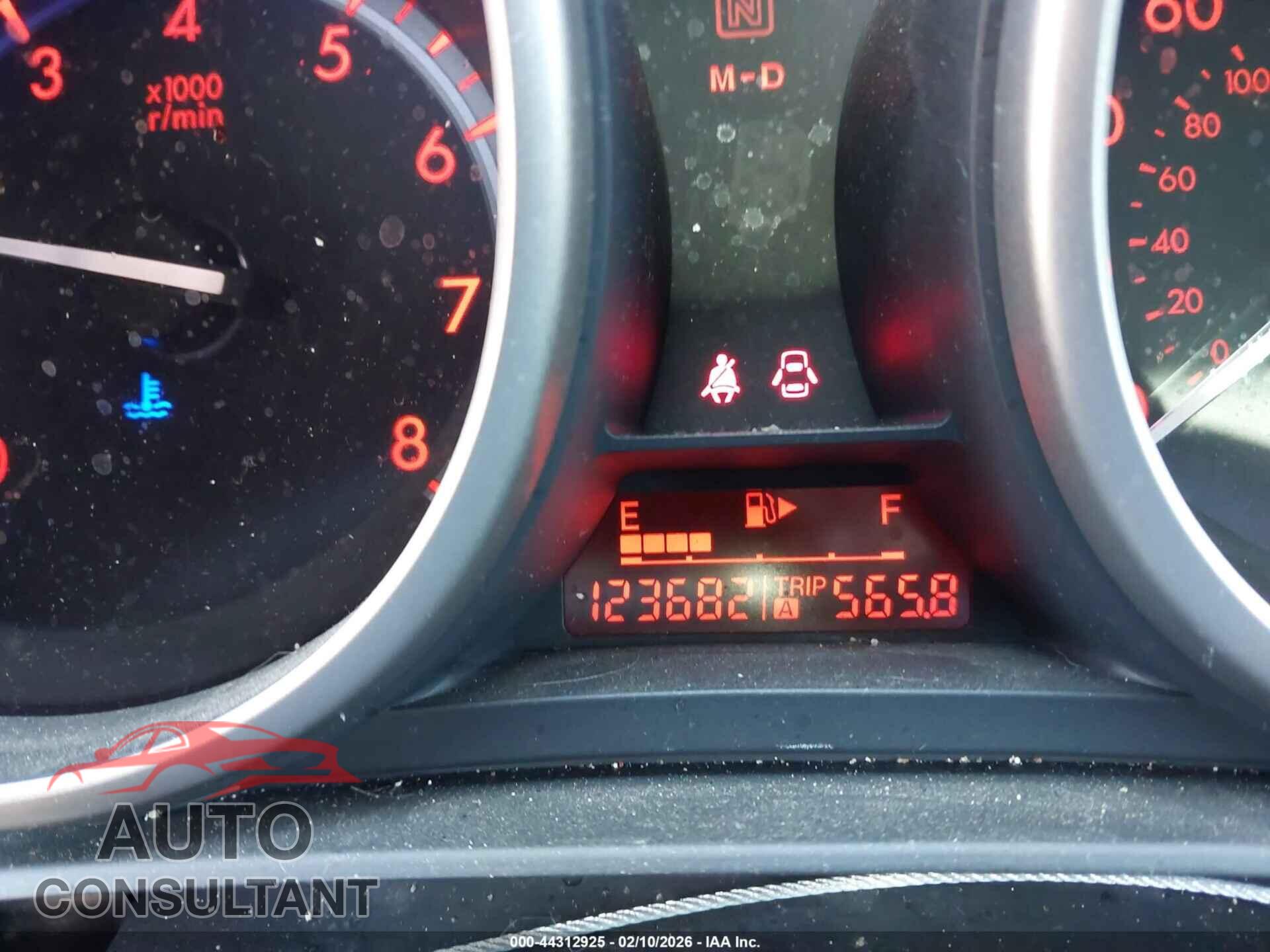 MAZDA MAZDA3 2011 - JM1BL1M55B1453331