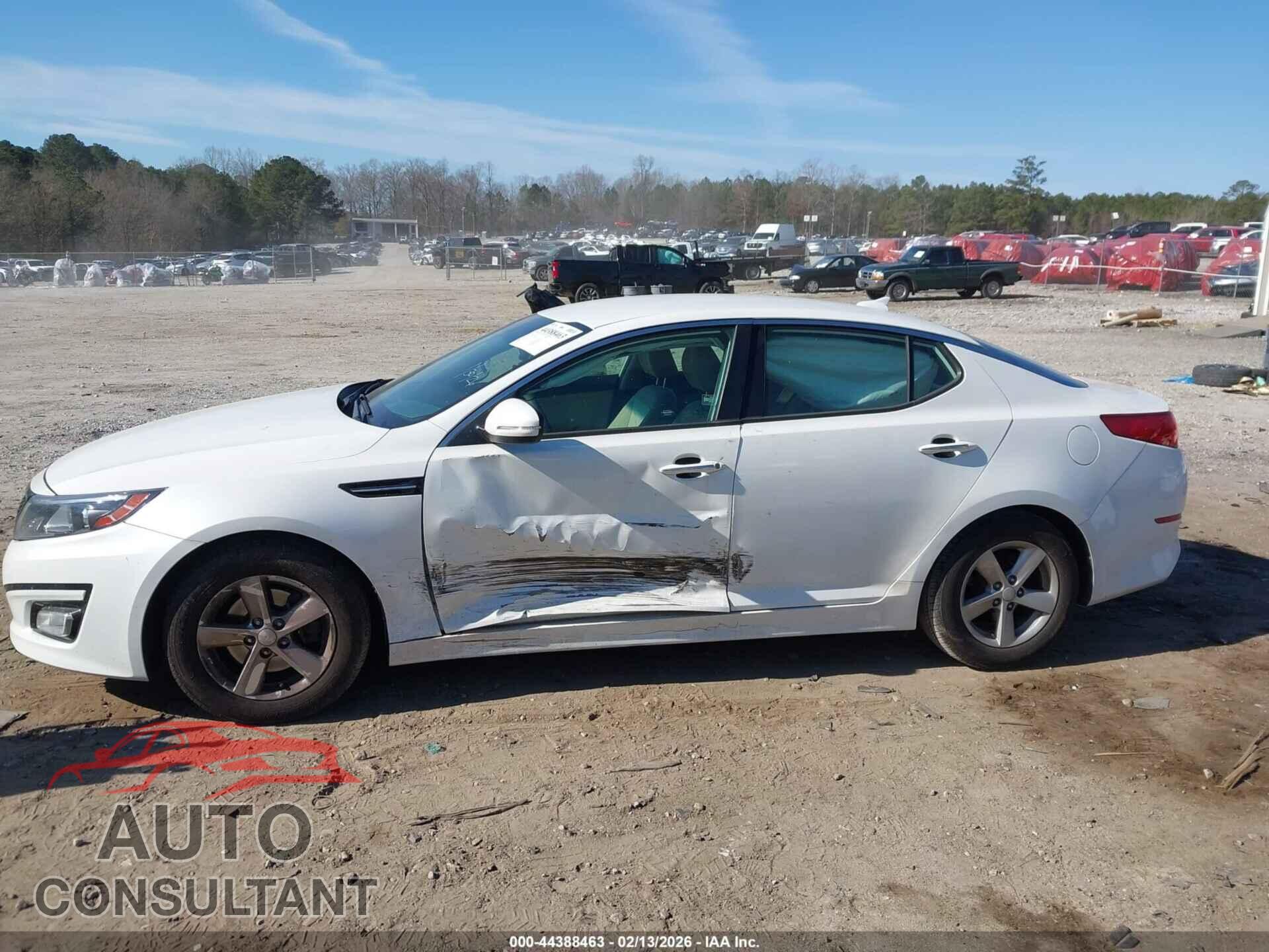 KIA OPTIMA 2014 - KNAGM4A74E5462249