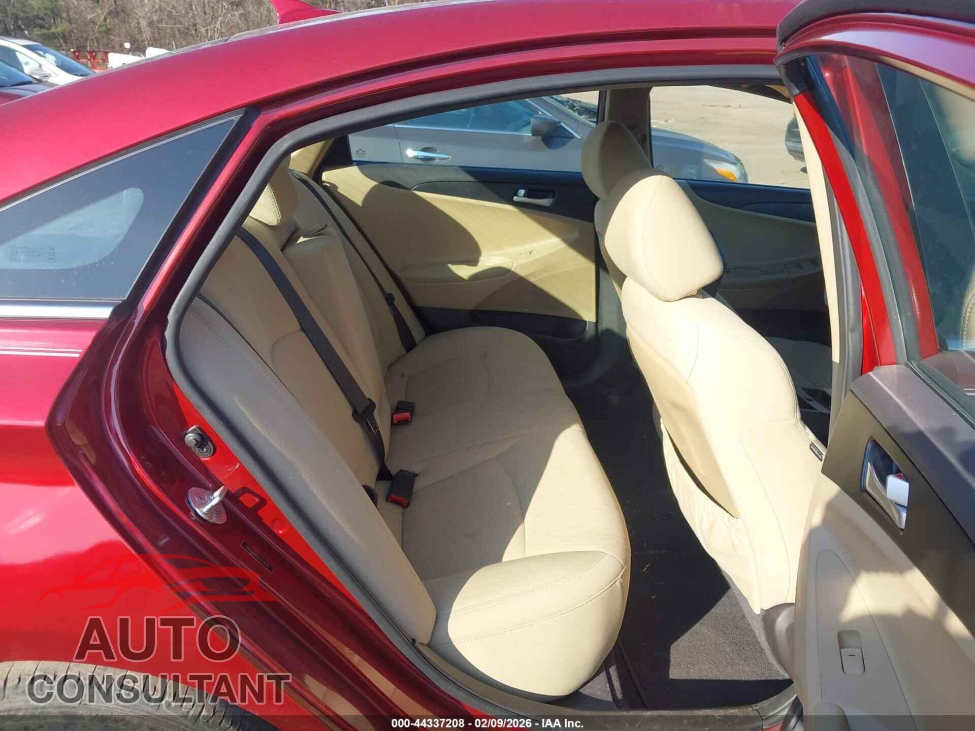 HYUNDAI SONATA 2012 - 5NPEB4AC9CH376011