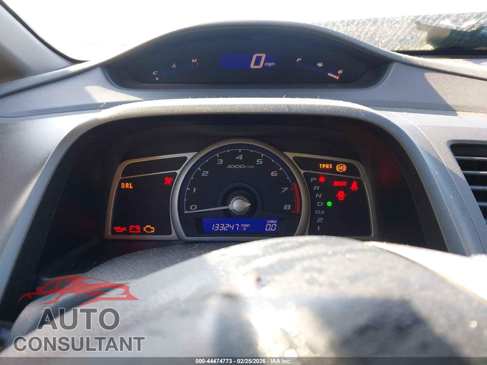 HONDA CIVIC 2009 - 2HGFA16389H335600