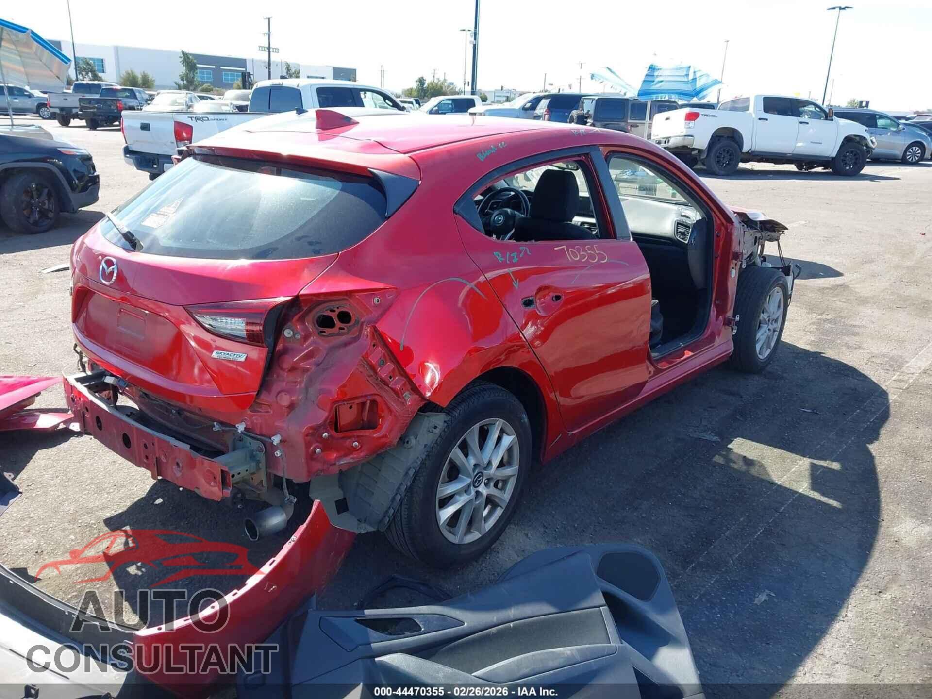 MAZDA MAZDA3 2016 - 3MZBM1M78GM314218