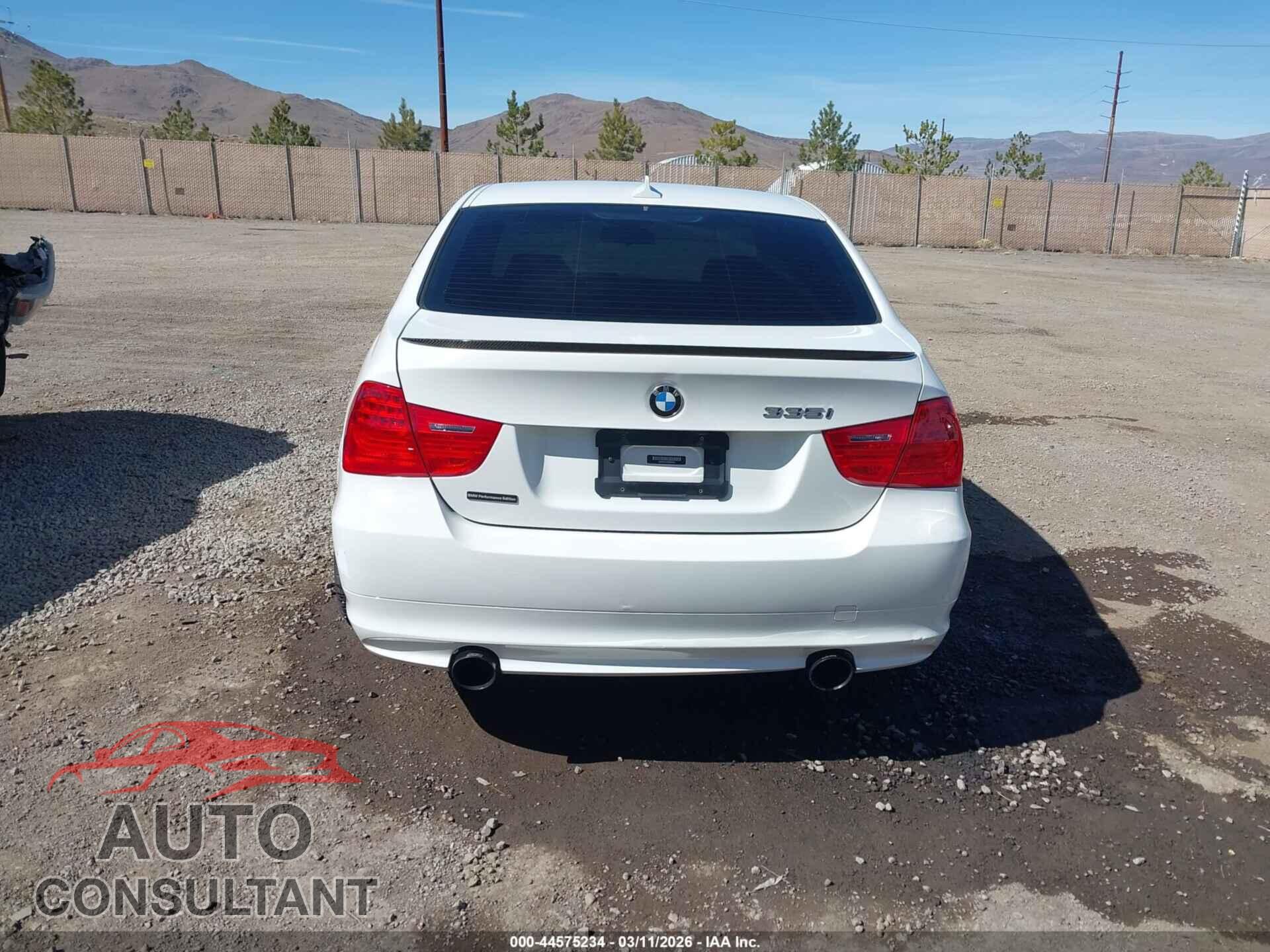 BMW 335I 2011 - WBAPM5C59BE825657