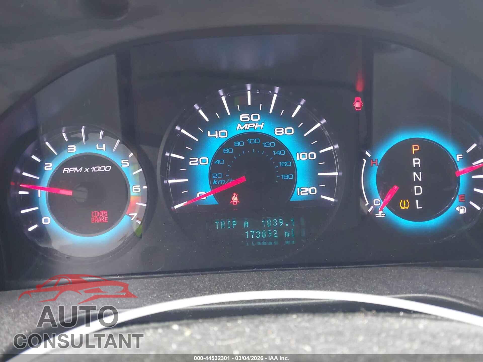 FORD FUSION 2012 - 3FAHP0HA2CR158037