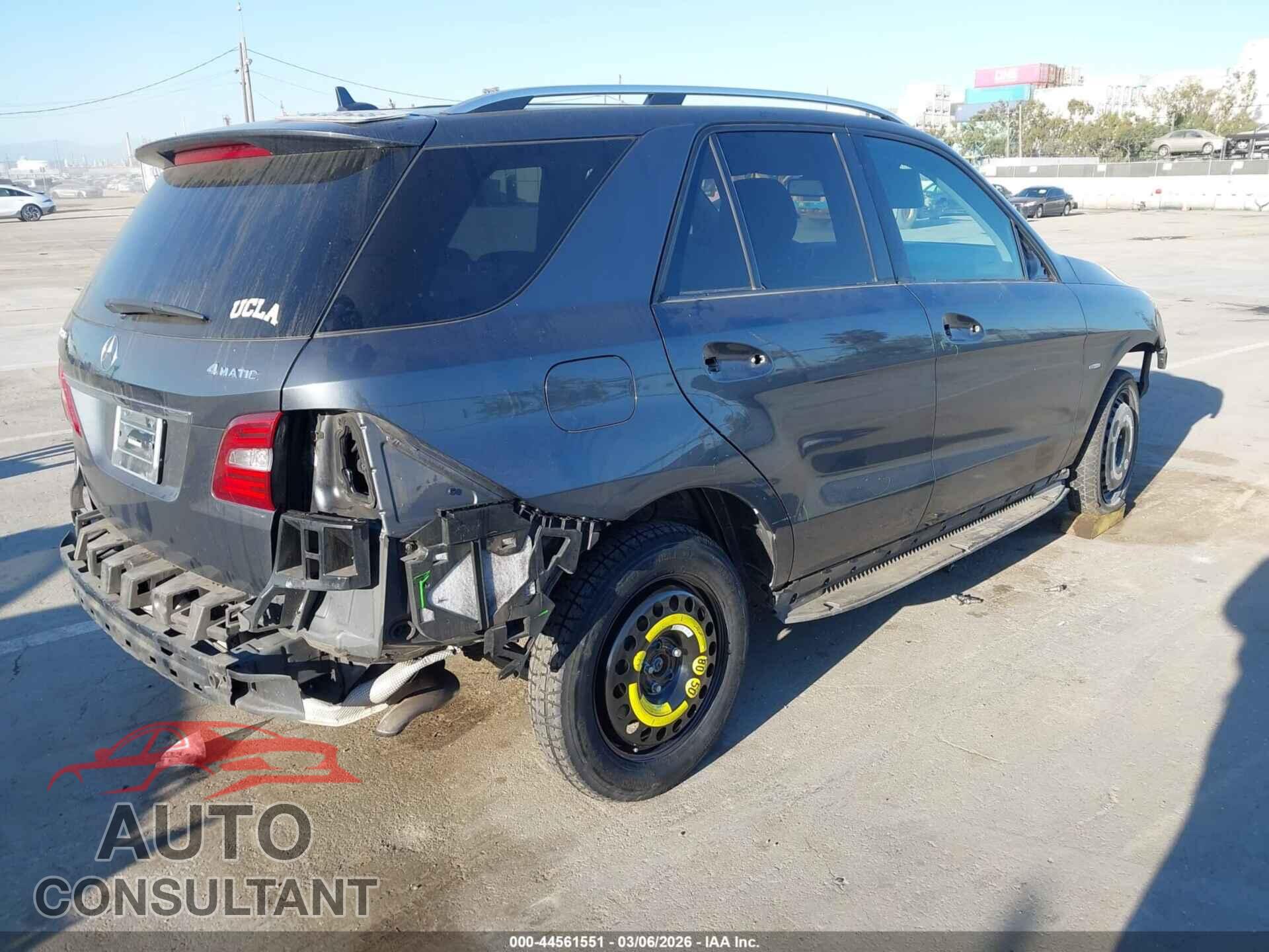 MERCEDES-BENZ ML 350 2012 - 4JGDA5HB7CA021438