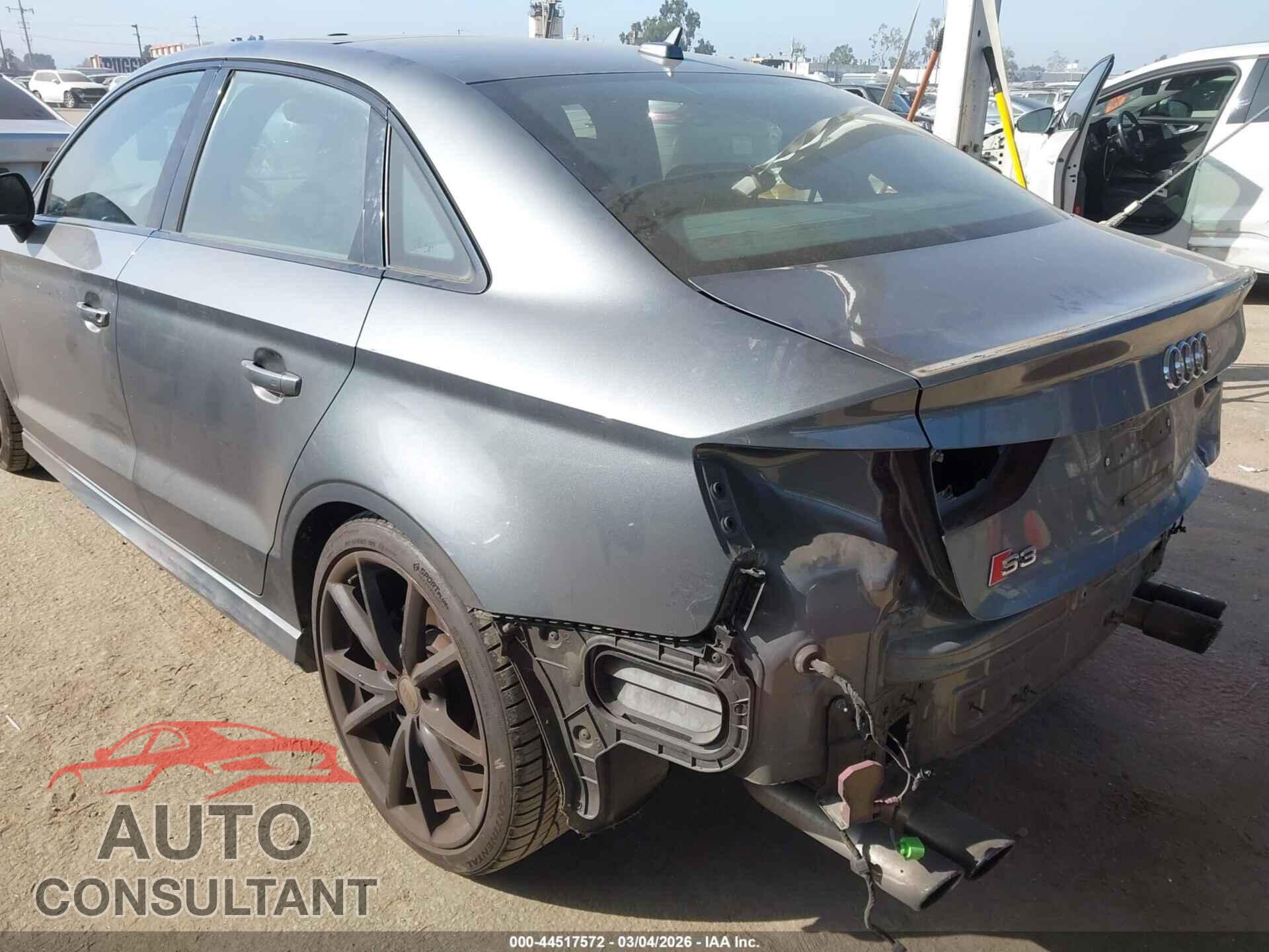 AUDI S3 2016 - WAUB1GFF6G1110238