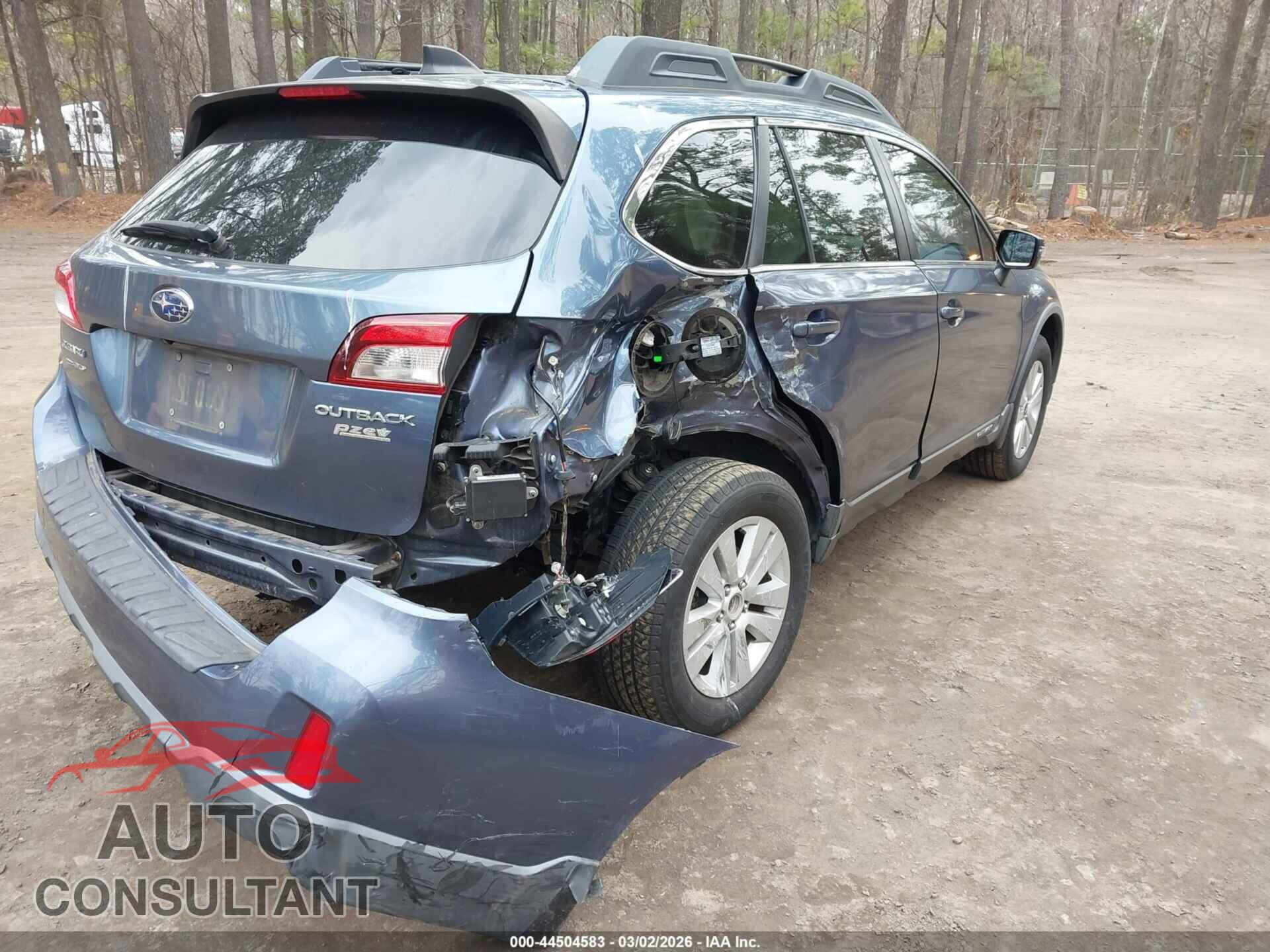SUBARU OUTBACK 2016 - 4S4BSAFCXG3216310