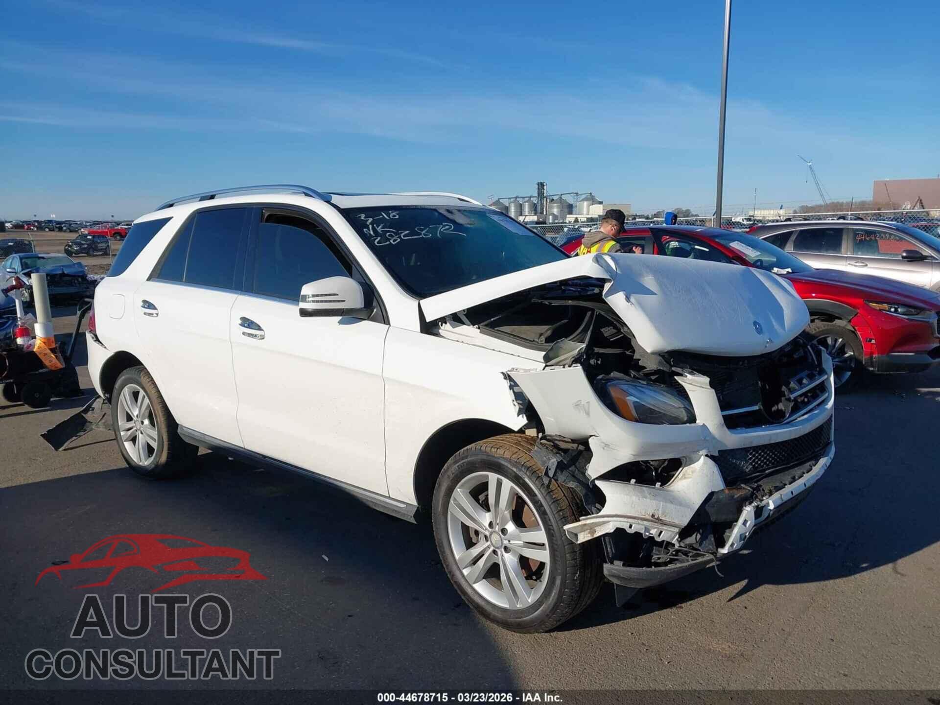 MERCEDES-BENZ ML 350 2014 - 4JGDA5HB5EA281324