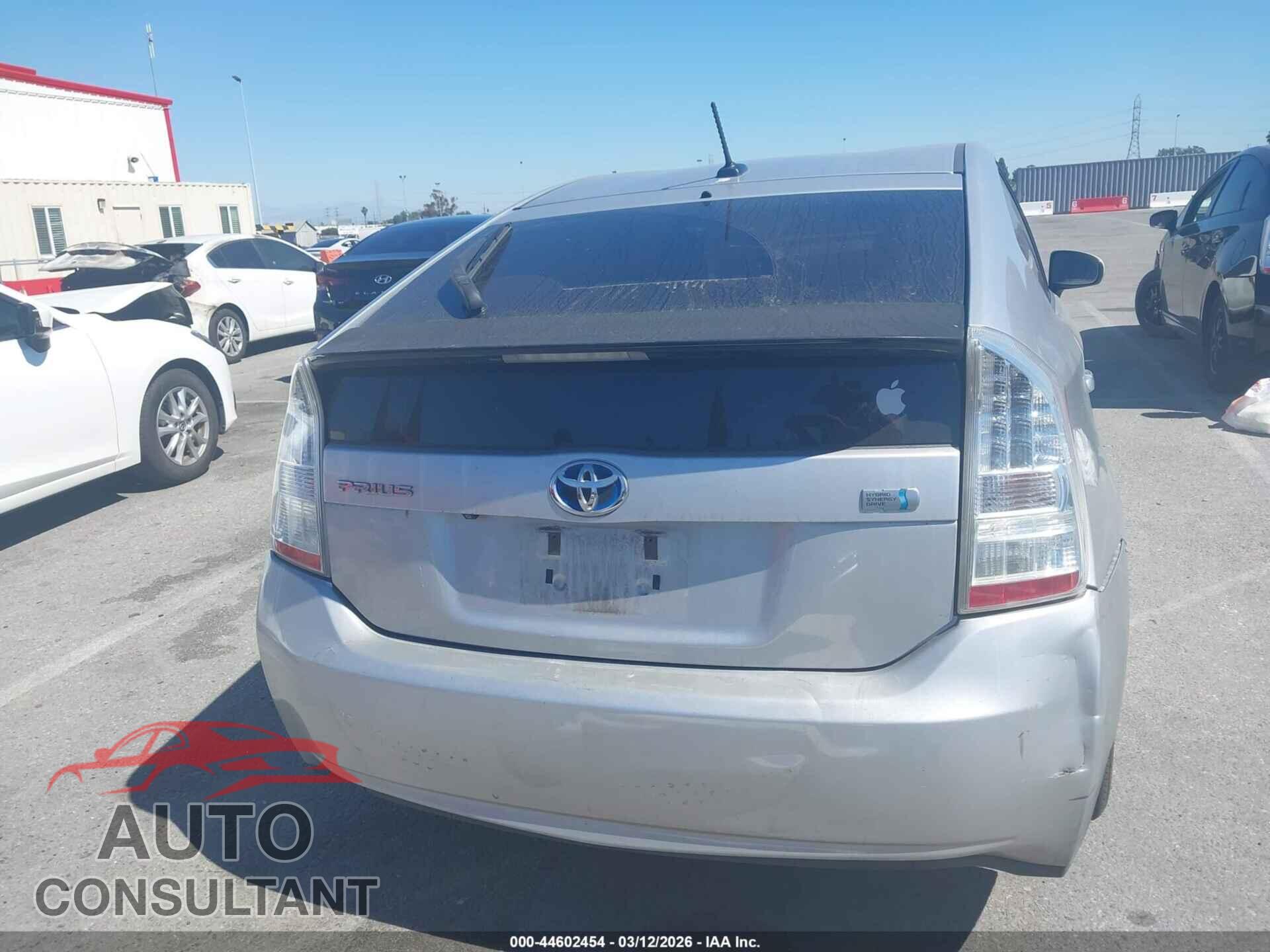TOYOTA PRIUS 2010 - JTDKN3DU2A5004841