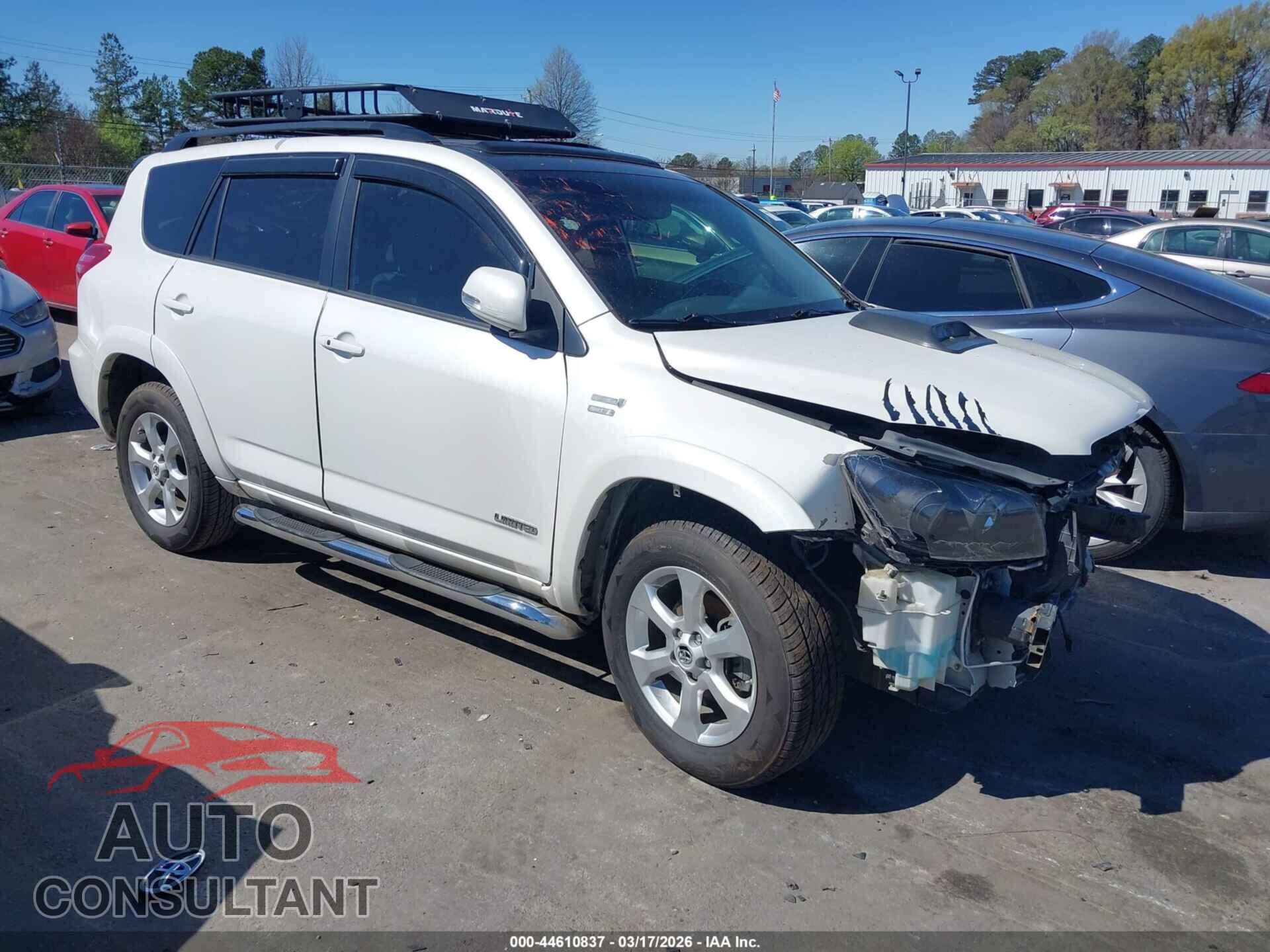TOYOTA RAV4 2010 - 2T3YK4DV6AW007218