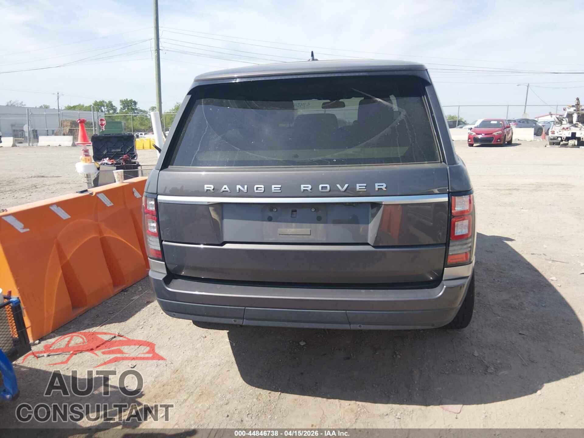 LAND ROVER RANGE ROVER 2016 - SALGS2VF8GA275162