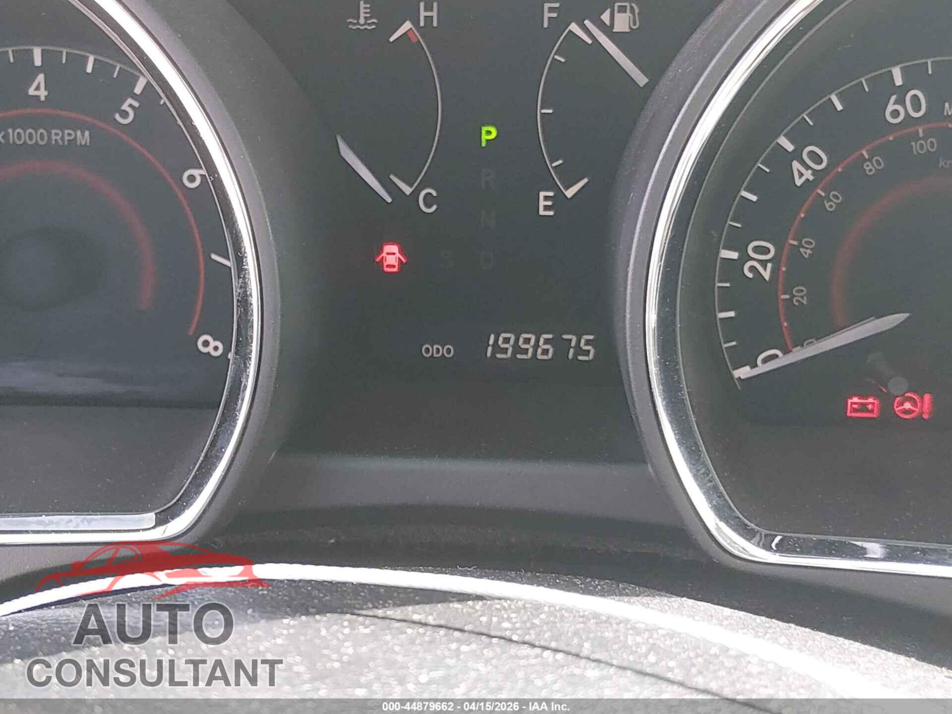 TOYOTA HIGHLANDER 2012 - 5TDDK3EH7CS144528