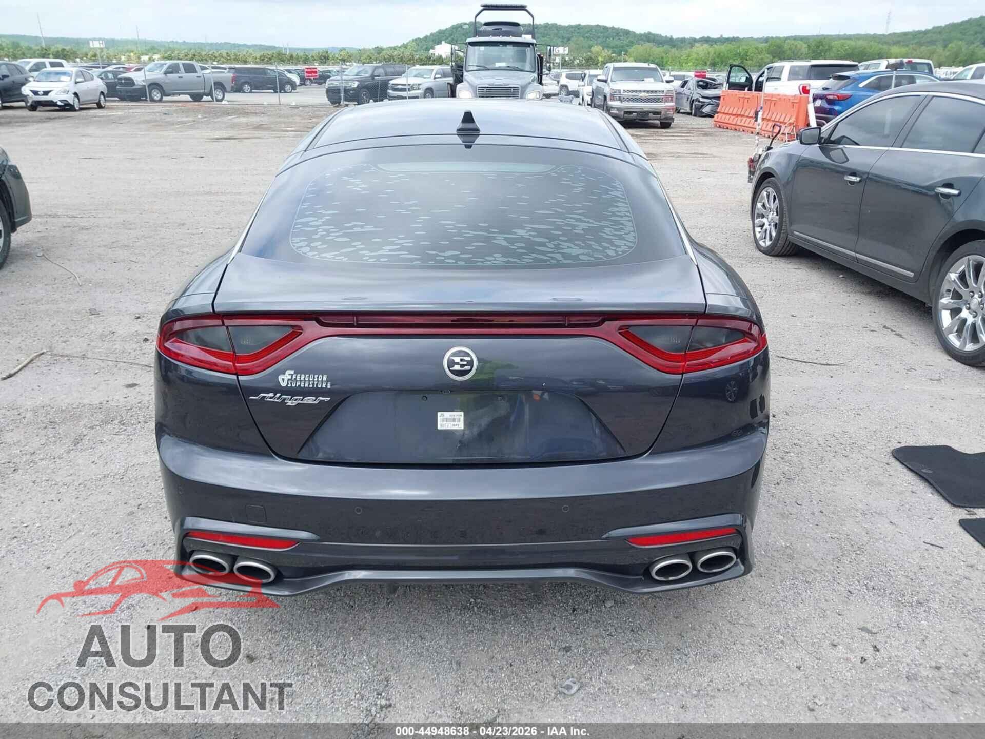 KIA STINGER 2019 - KNAE15LA1K6052173