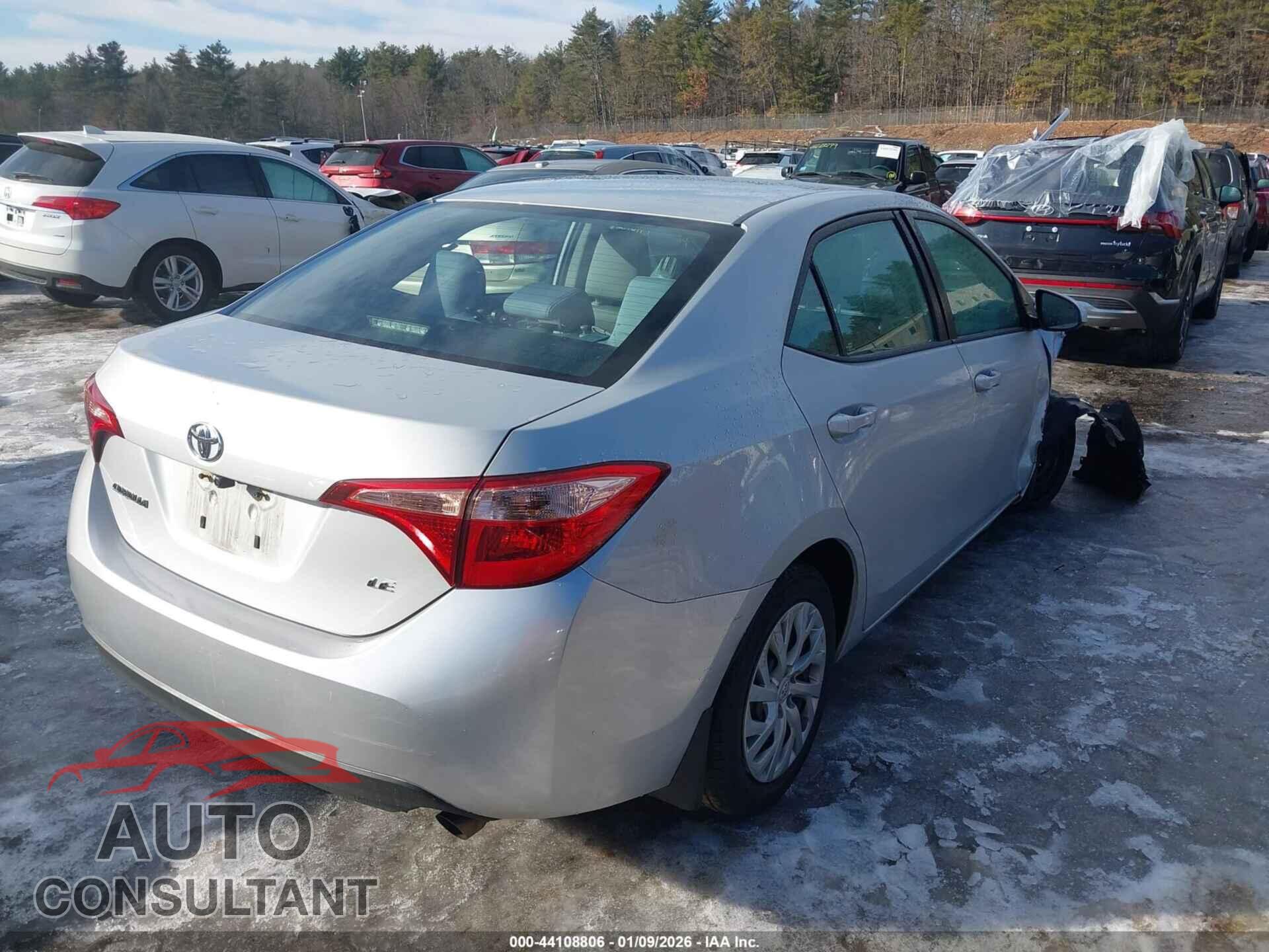 TOYOTA COROLLA 2017 - 2T1BURHE2HC854877