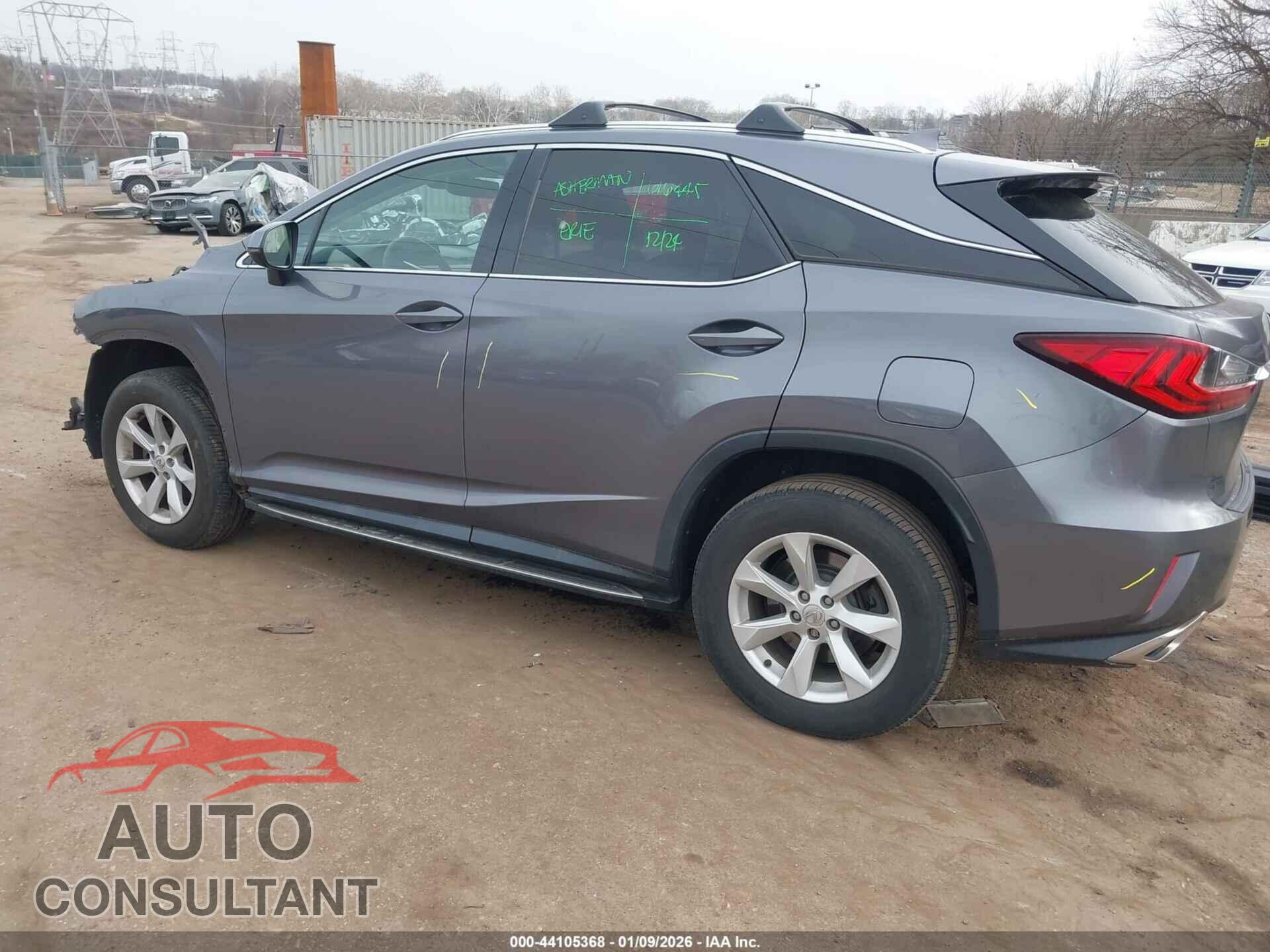 LEXUS RX 350 2017 - 2T2BZMCA0HC079998
