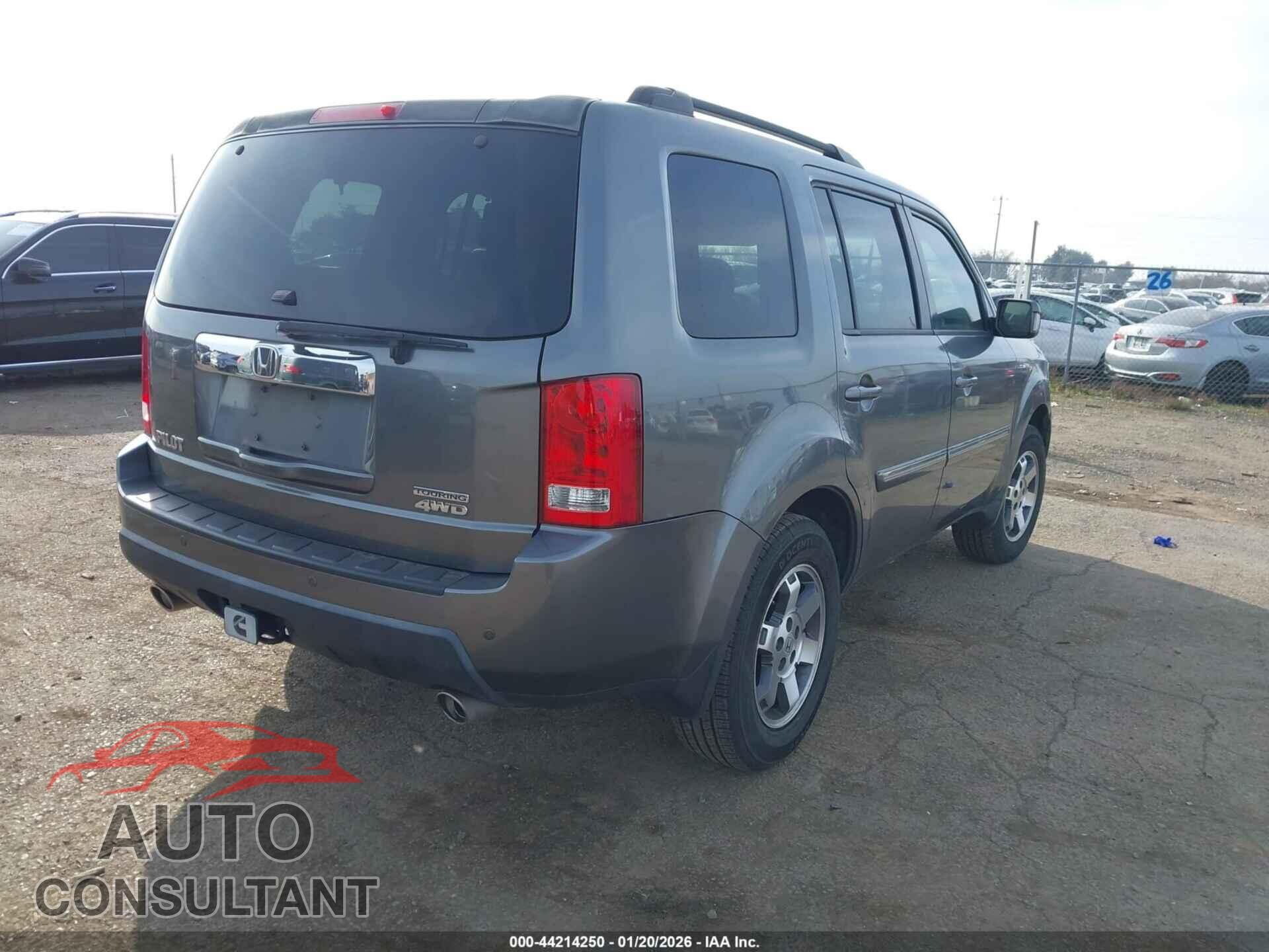 HONDA PILOT 2010 - 5FNYF4H98AB037716