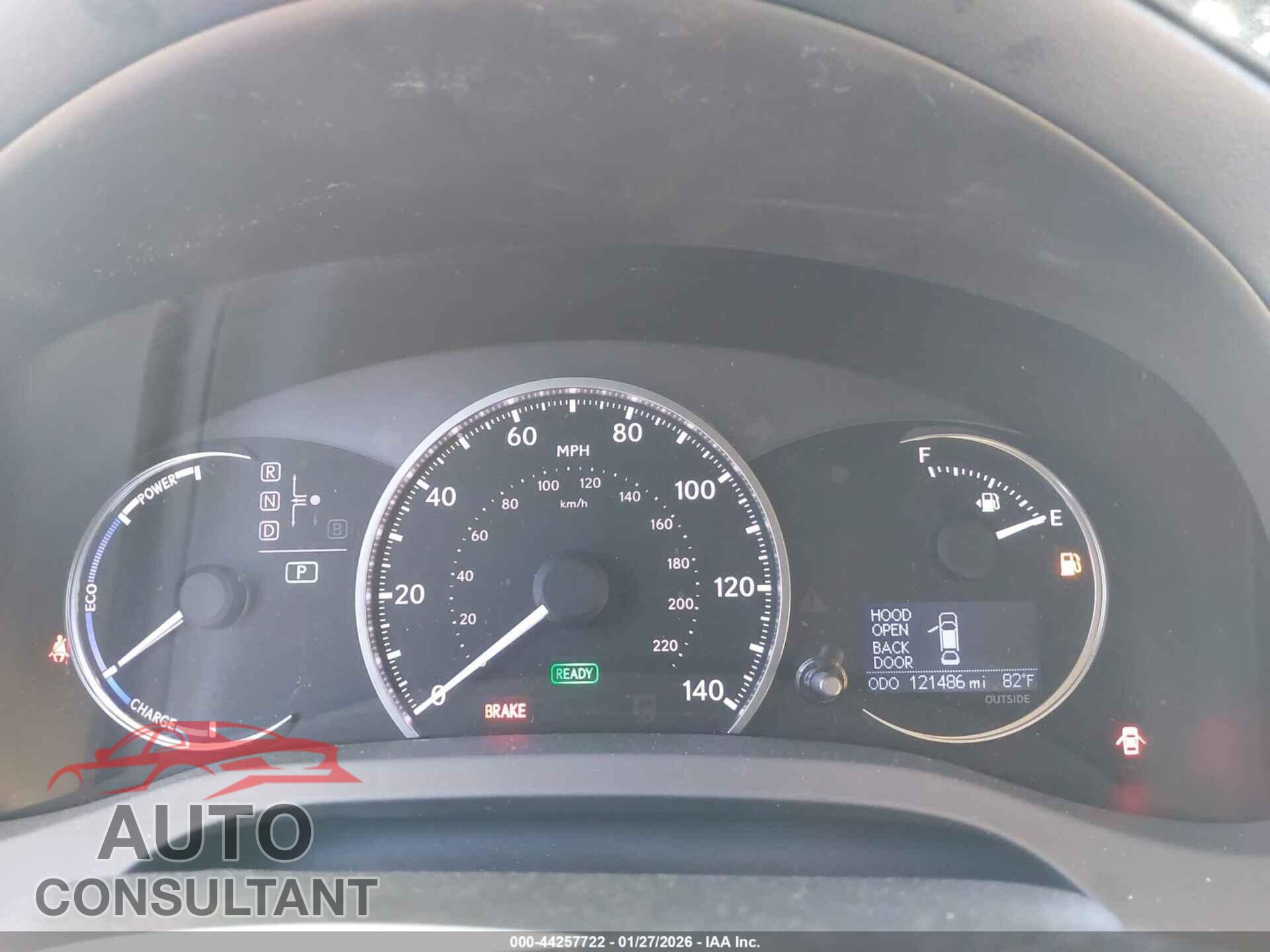 LEXUS CT 200H 2014 - JTHKD5BH1E2188485