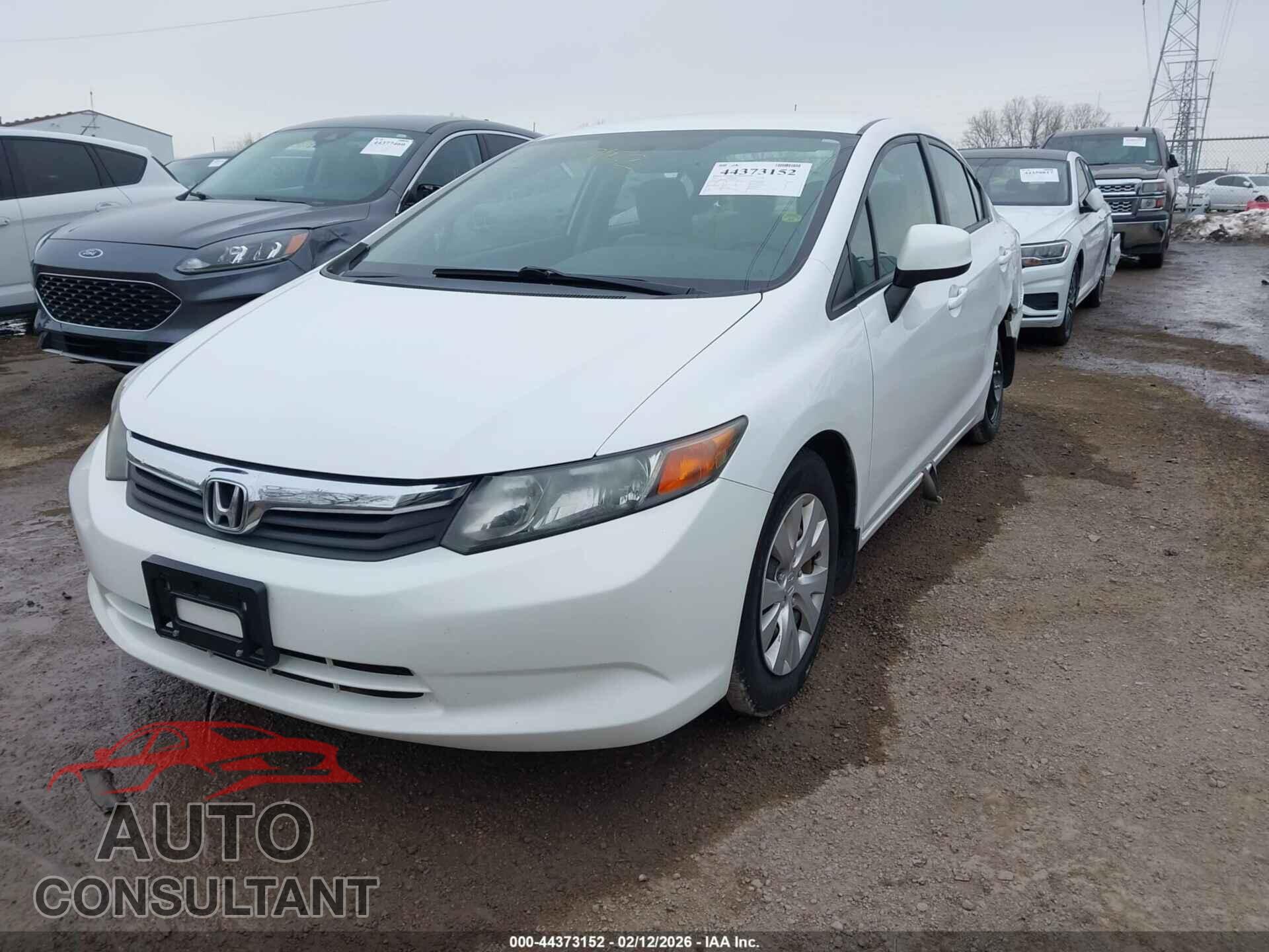 HONDA CIVIC 2012 - 19XFB2F57CE086258