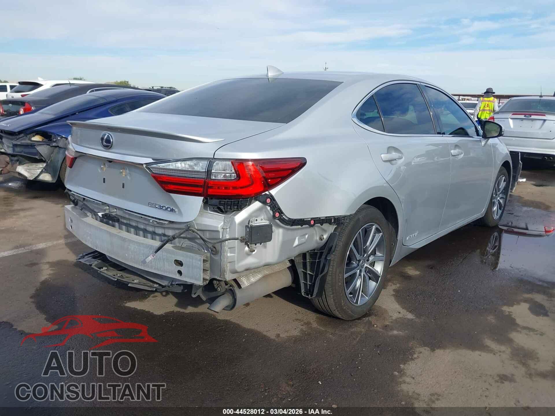 LEXUS ES 300H 2017 - JTHBW1GG6H2148913