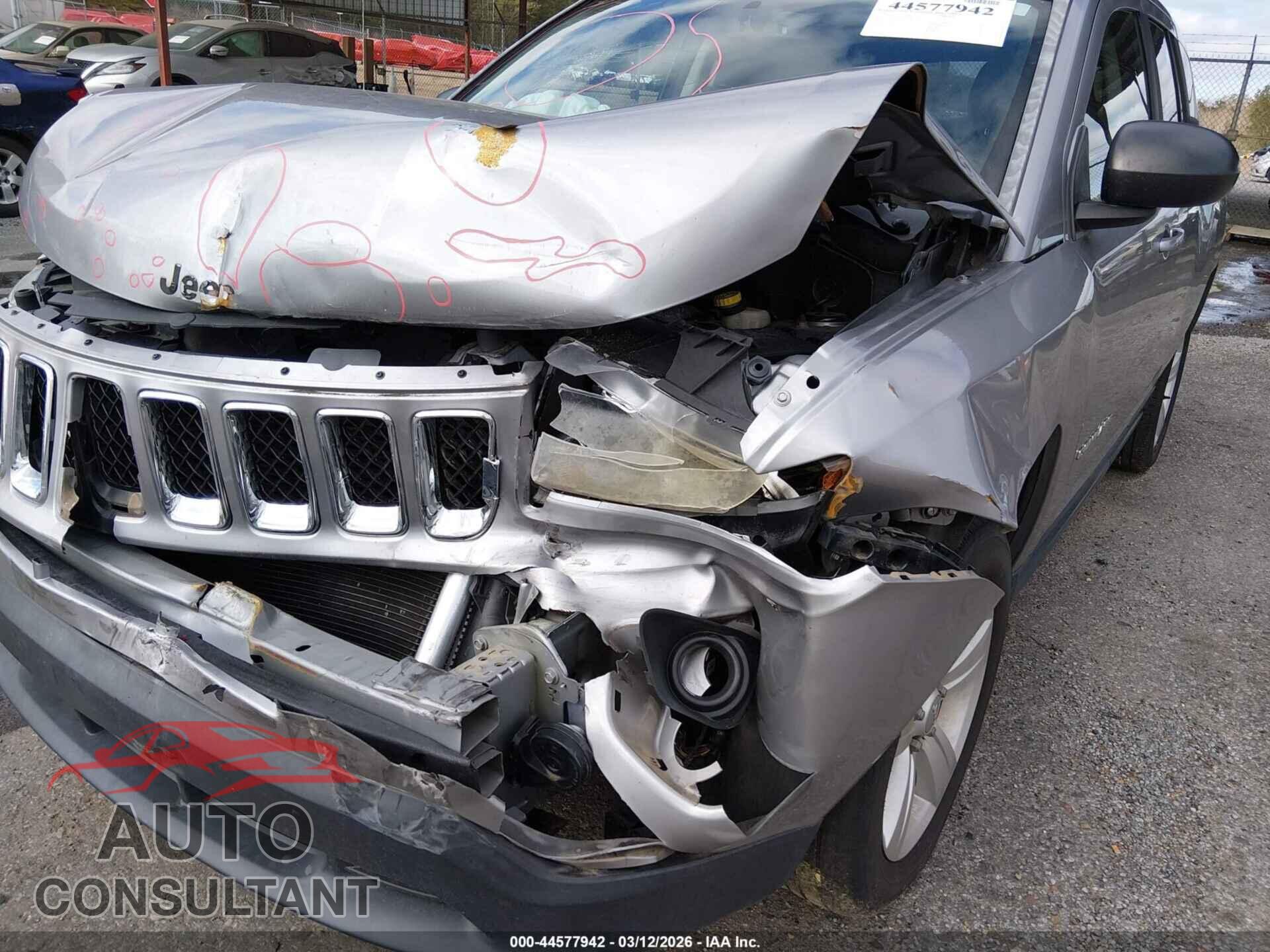 JEEP COMPASS 2016 - 1C4NJCBA2GD590862