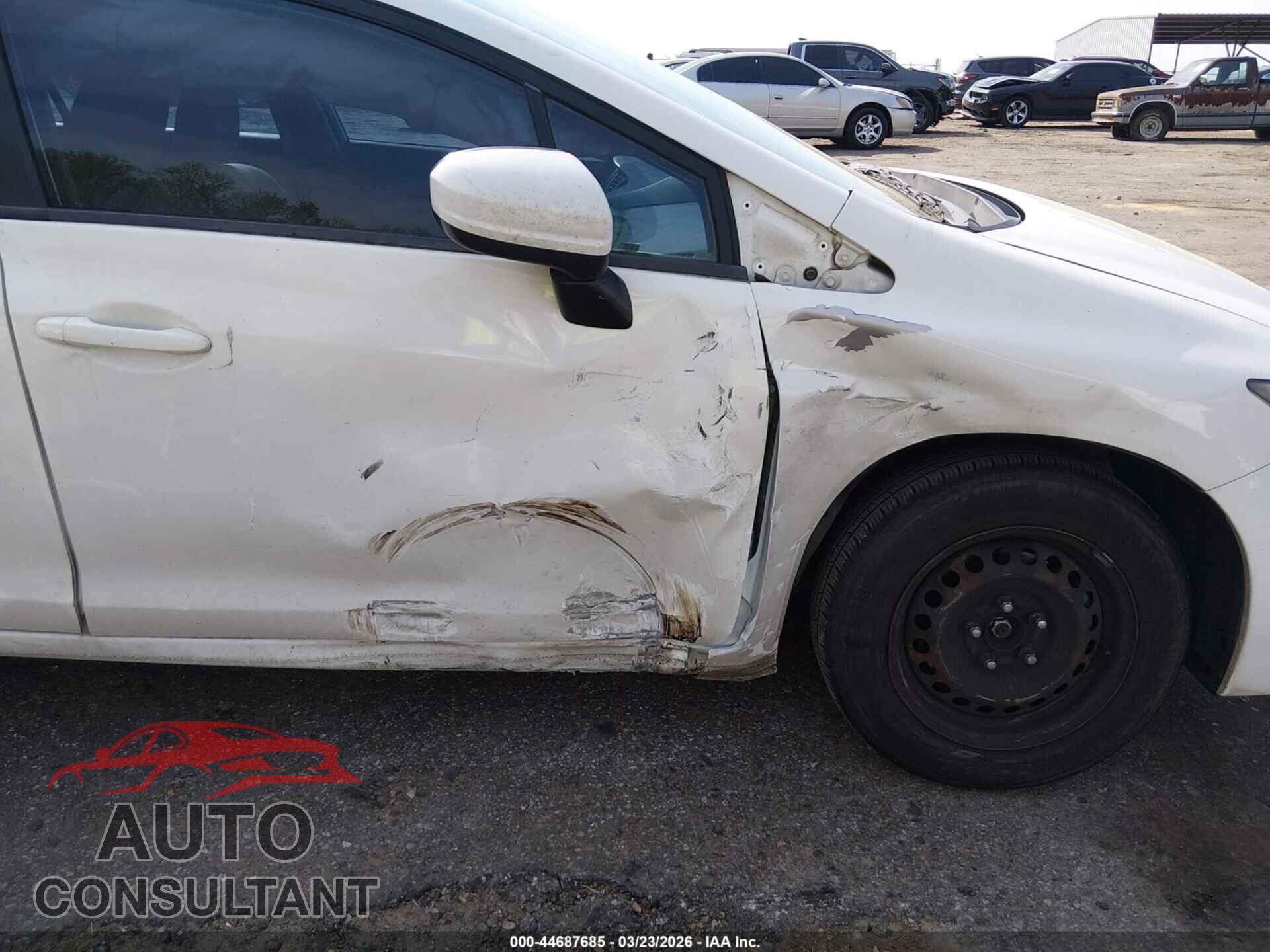 HONDA CIVIC 2014 - 2HGFB2F59EH547274