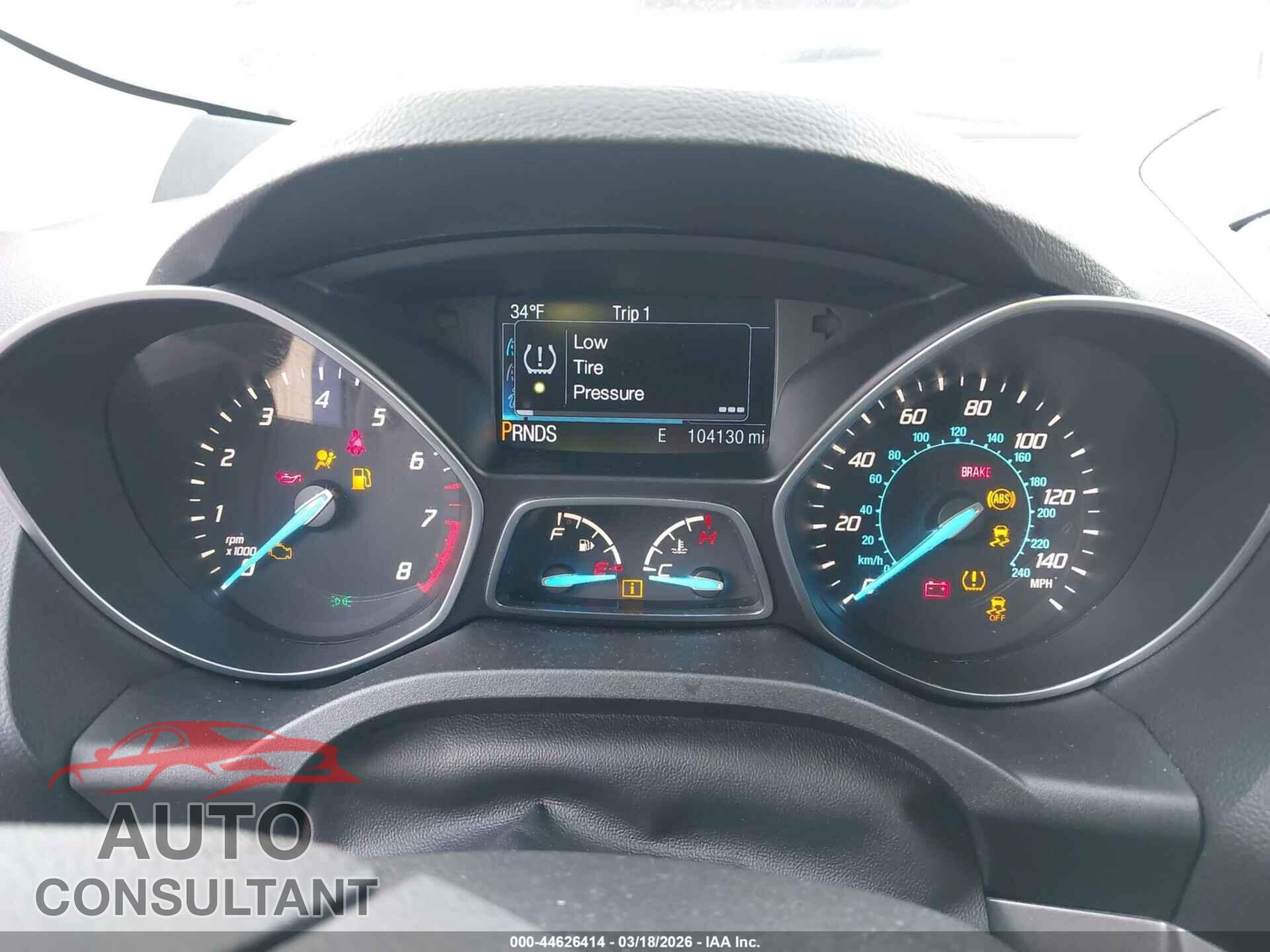 FORD ESCAPE 2014 - 1FMCU9GX4EUD35458