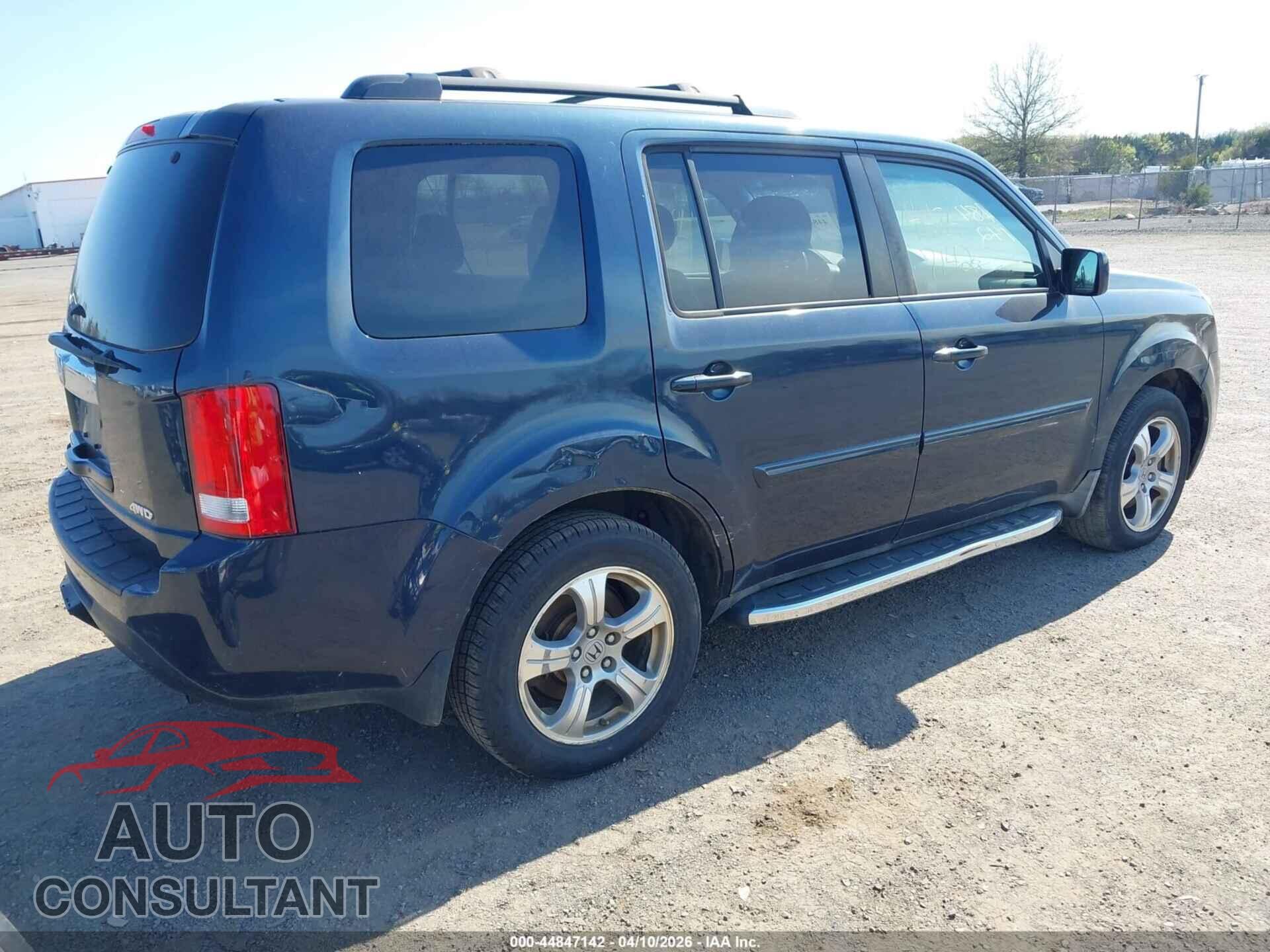 HONDA PILOT 2012 - 5FNYF4H68CB043024