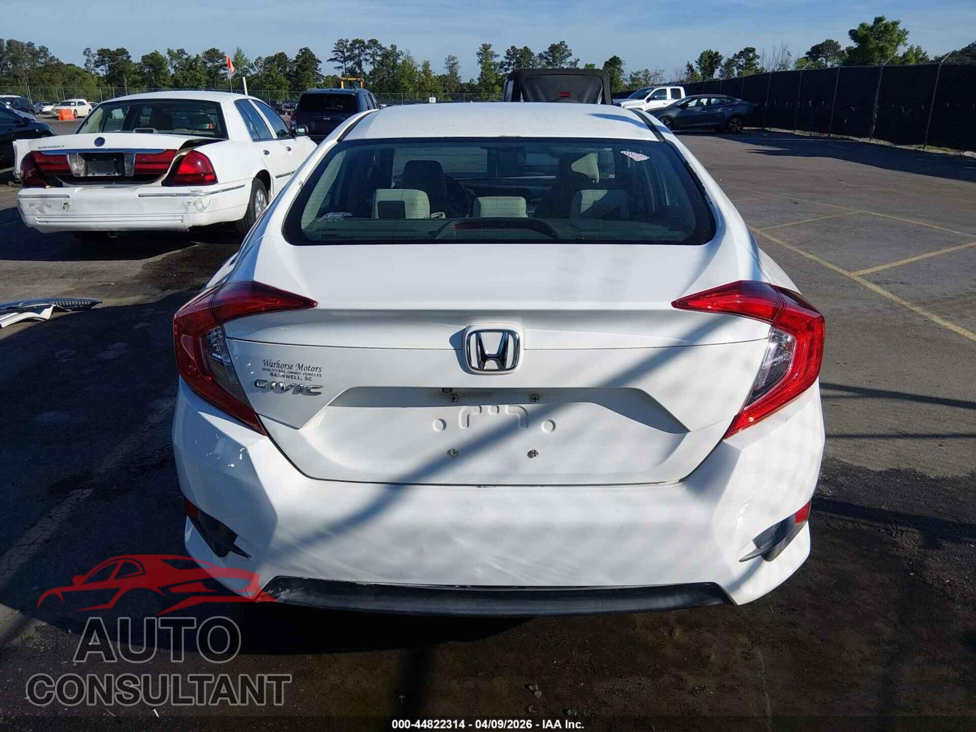 HONDA CIVIC 2016 - 19XFC2F50GE094401