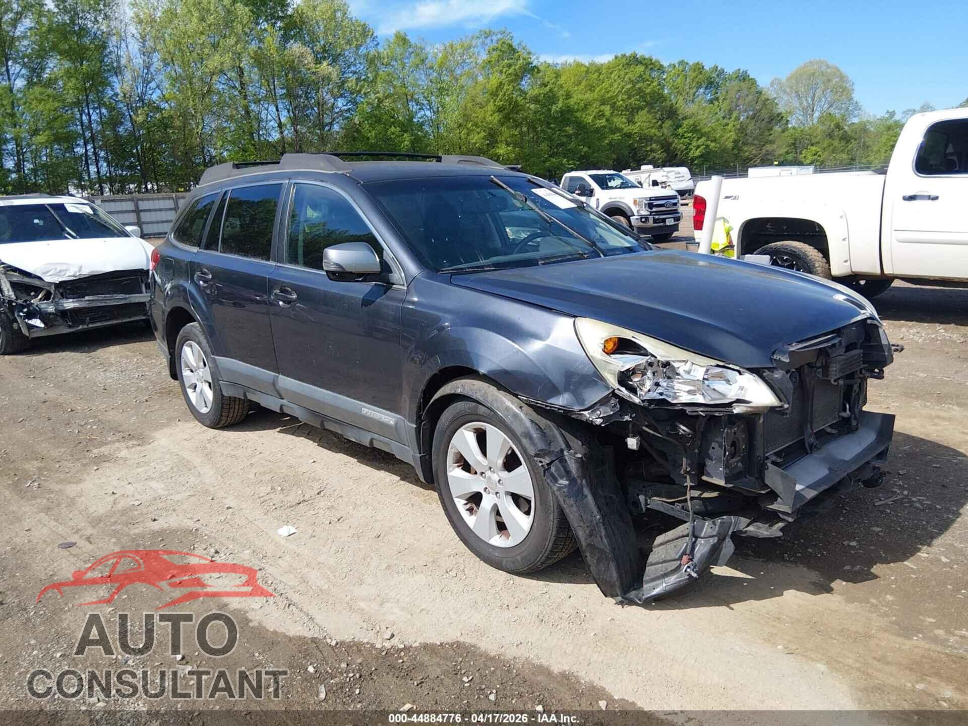 SUBARU OUTBACK 2010 - 4S4BRCCC3A3356234