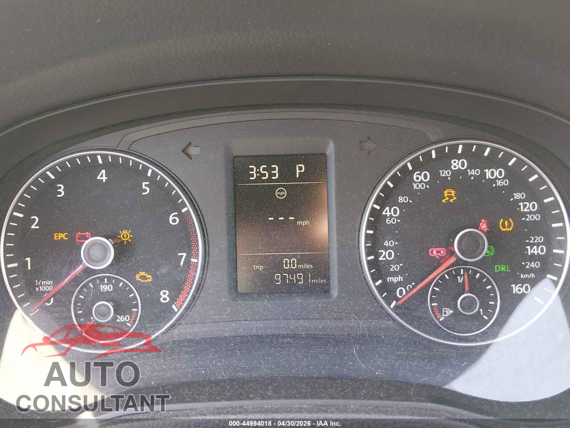 VOLKSWAGEN PASSAT 2015 - 1VWAT7A30FC091160