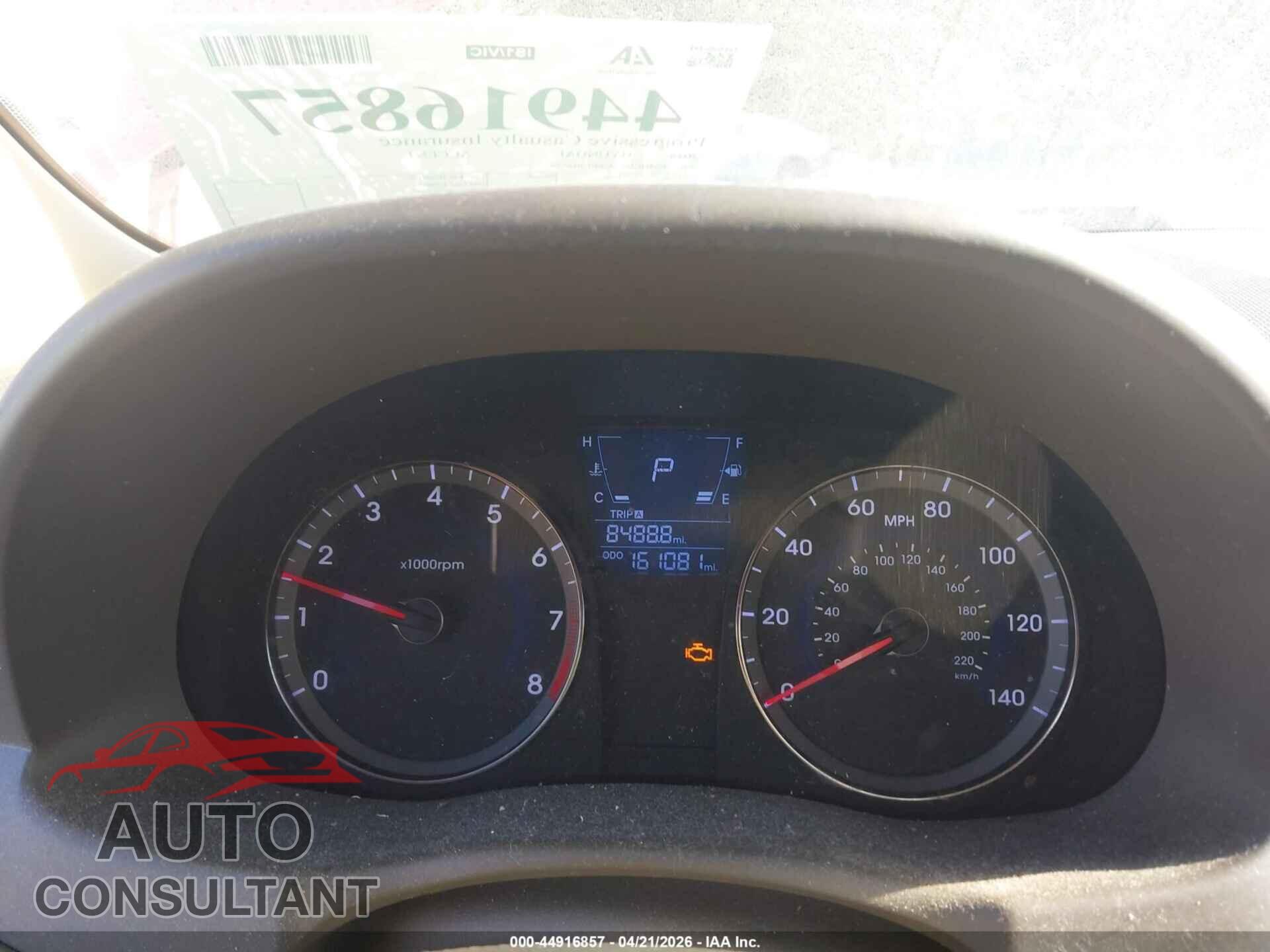 HYUNDAI ACCENT 2014 - KMHCU4AEXEU618554